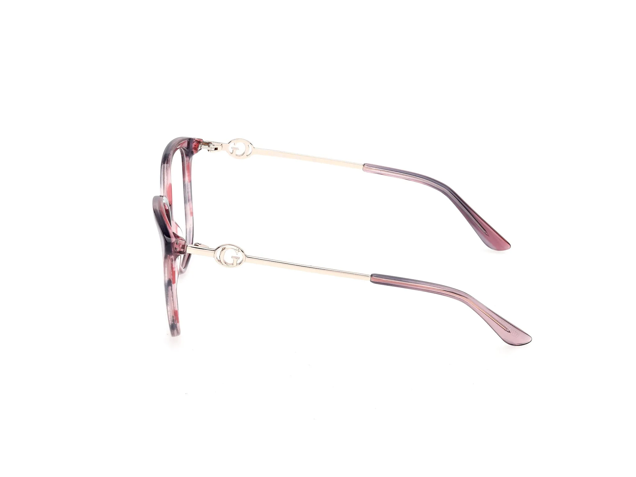 Guess GU50350 074 Montature da vista Acetato Rosa Squadrata Normale - immagine 3
