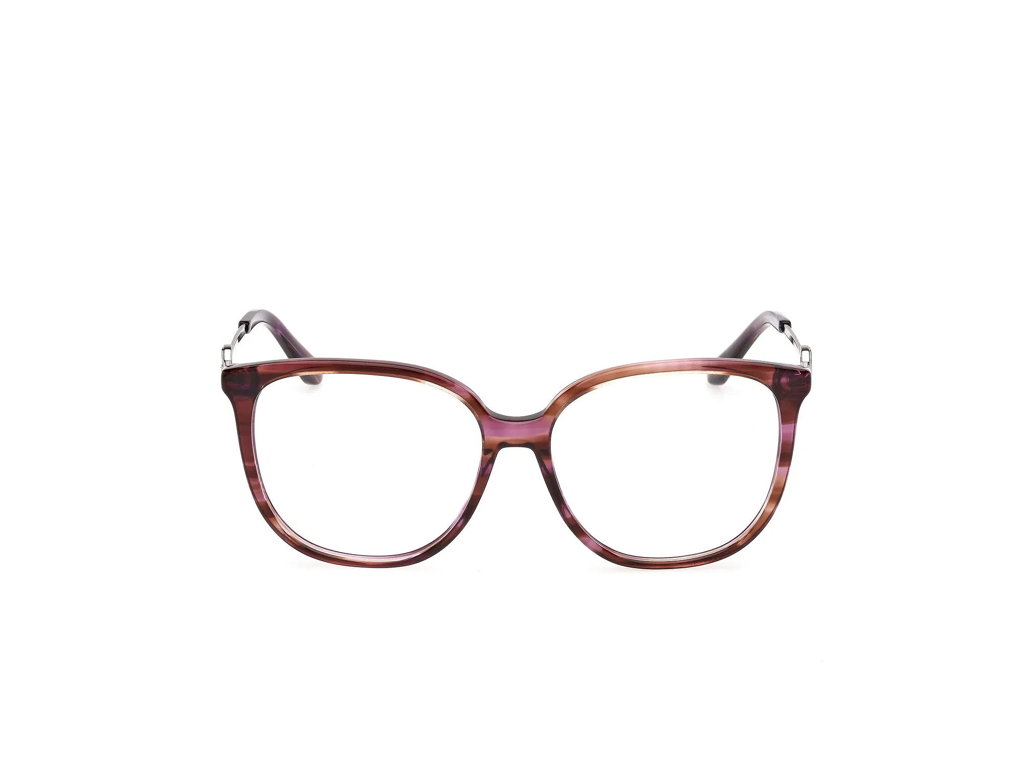 Guess GU50350 068 Montature da vista Acetato Bordeaux Squadrata Normale - immagine 2