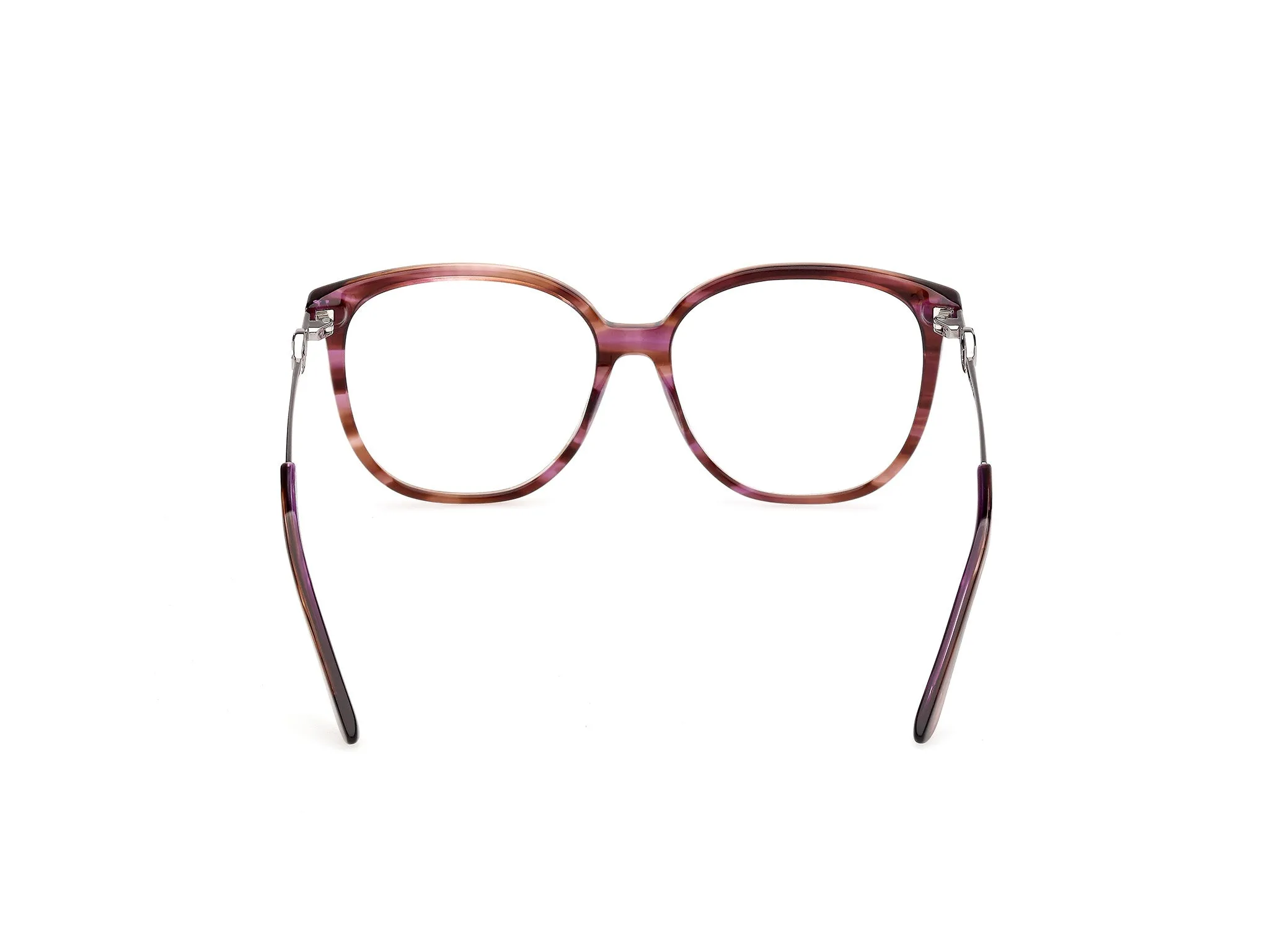 Guess GU50350 068 Montature da vista Acetato Bordeaux Squadrata Normale - immagine 4