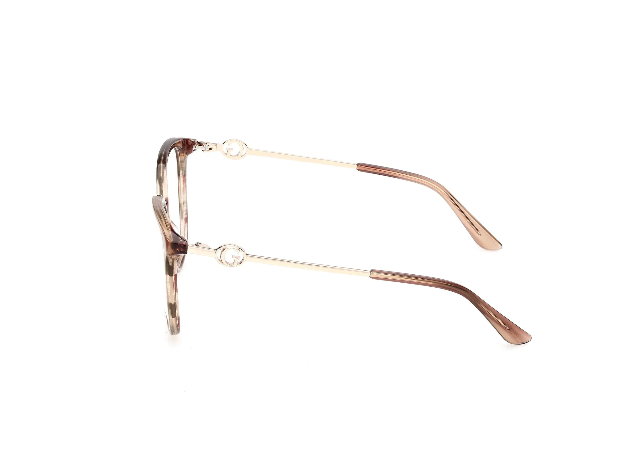 Guess GU50350 041 Montature da vista Acetato Giallo Squadrata Normale - immagine 3