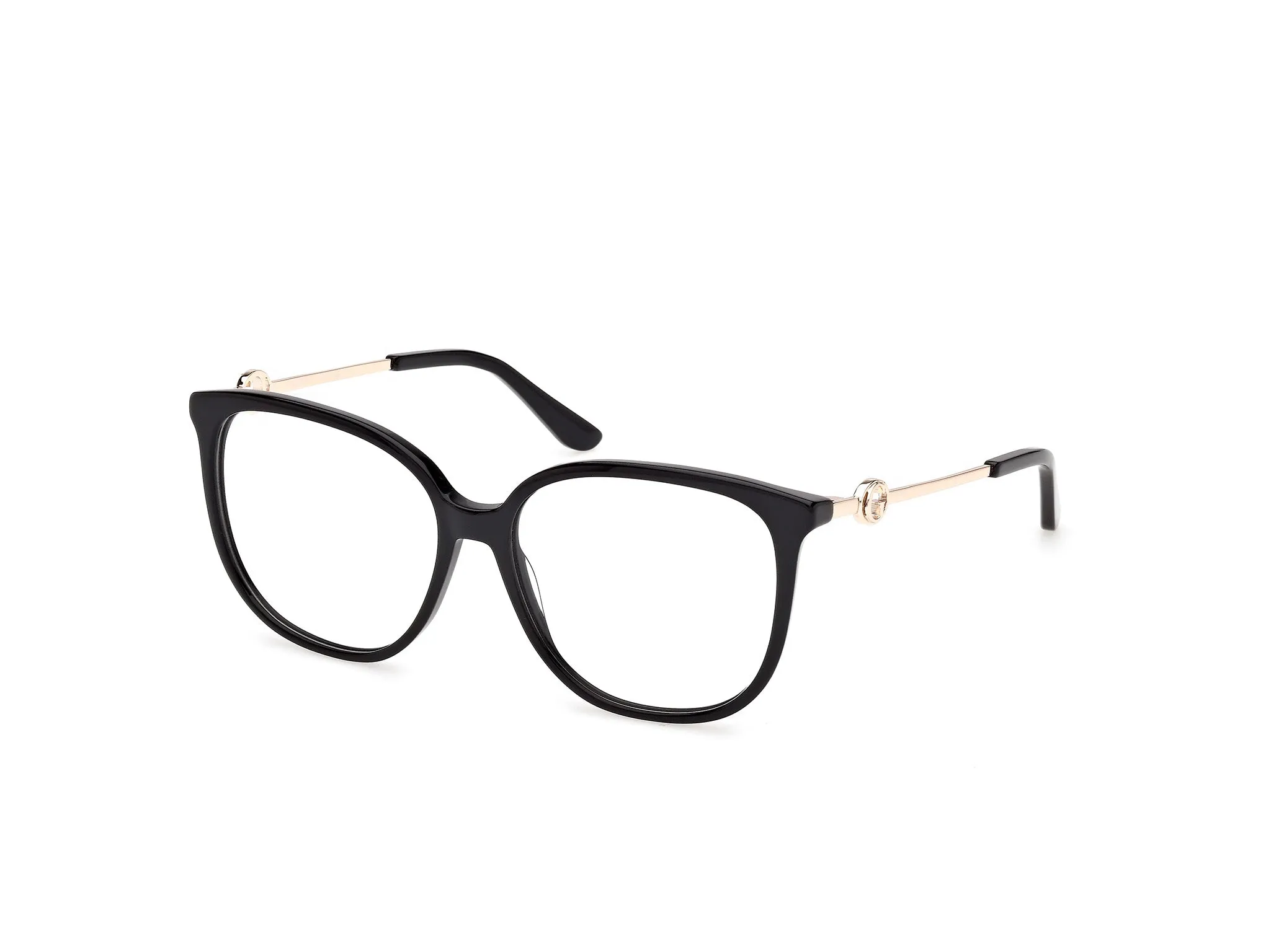 Guess GU50350 001 Montature da vista Acetato Nero Squadrata Normale - immagine 1