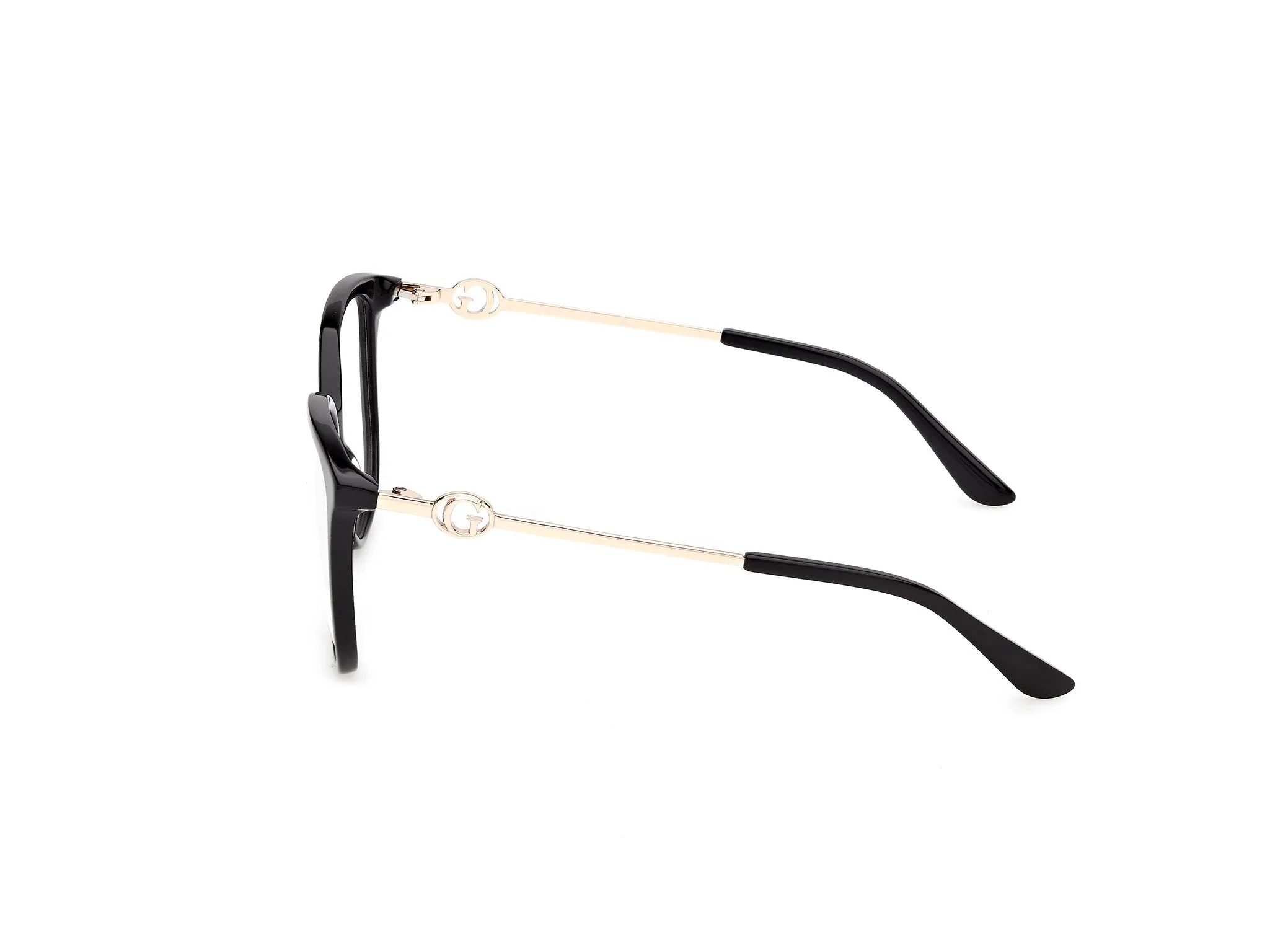 Guess GU50350 001 Montature da vista Acetato Nero Squadrata Normale - immagine 3
