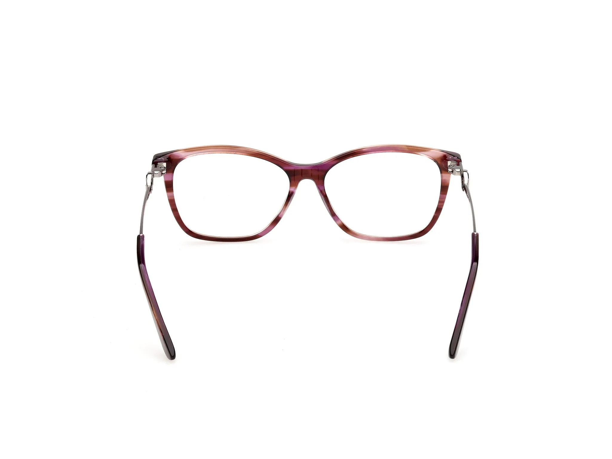 Guess GU50349 068 Montature da vista Acetato Rosso Squadrata Normale - immagine 4