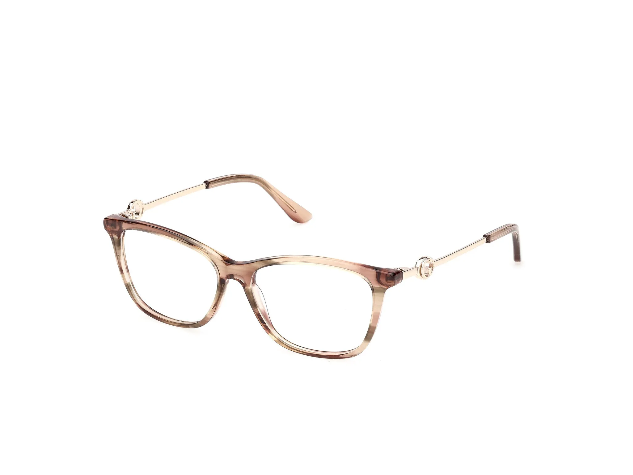 Guess GU50349 041 Montature da vista Acetato Marrone Squadrata Normale - immagine 1