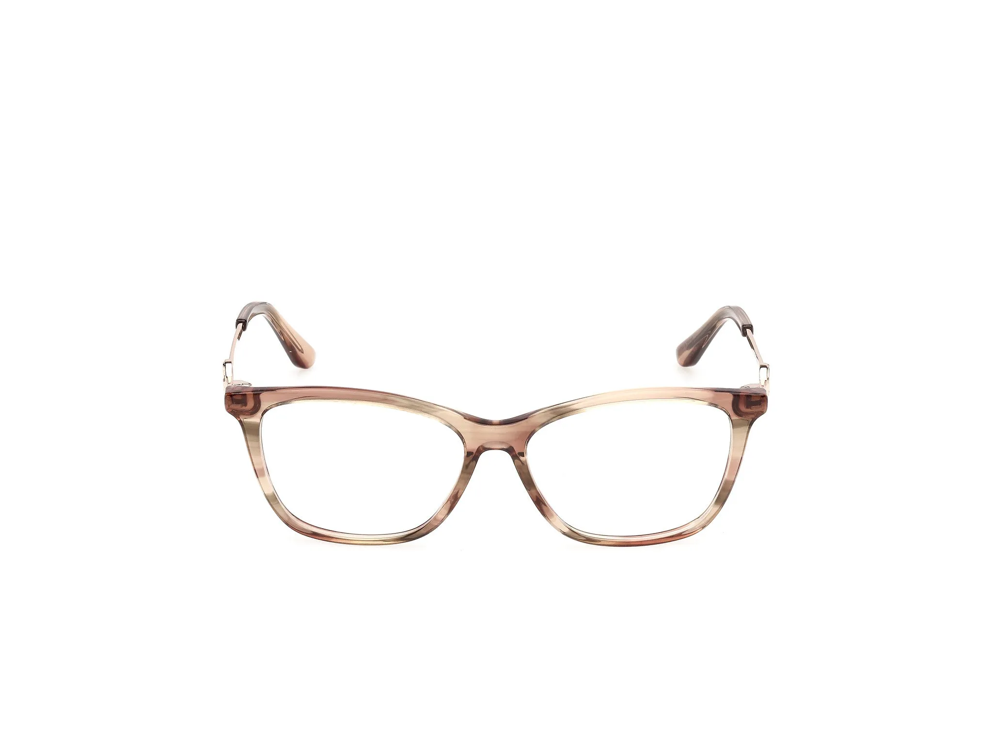 Guess GU50349 041 Montature da vista Acetato Marrone Squadrata Normale - immagine 2