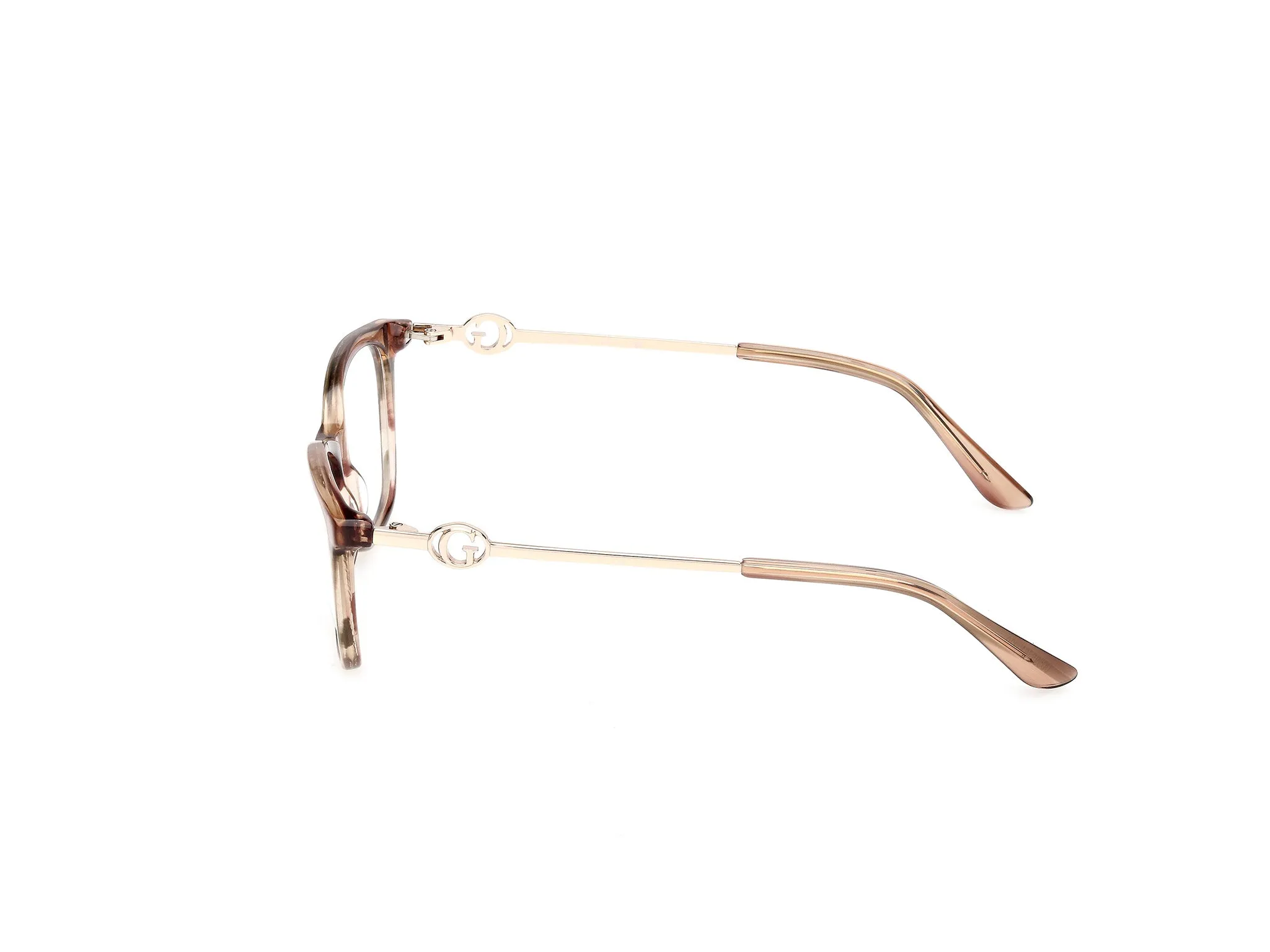 Guess GU50349 041 Montature da vista Acetato Marrone Squadrata Normale - immagine 3