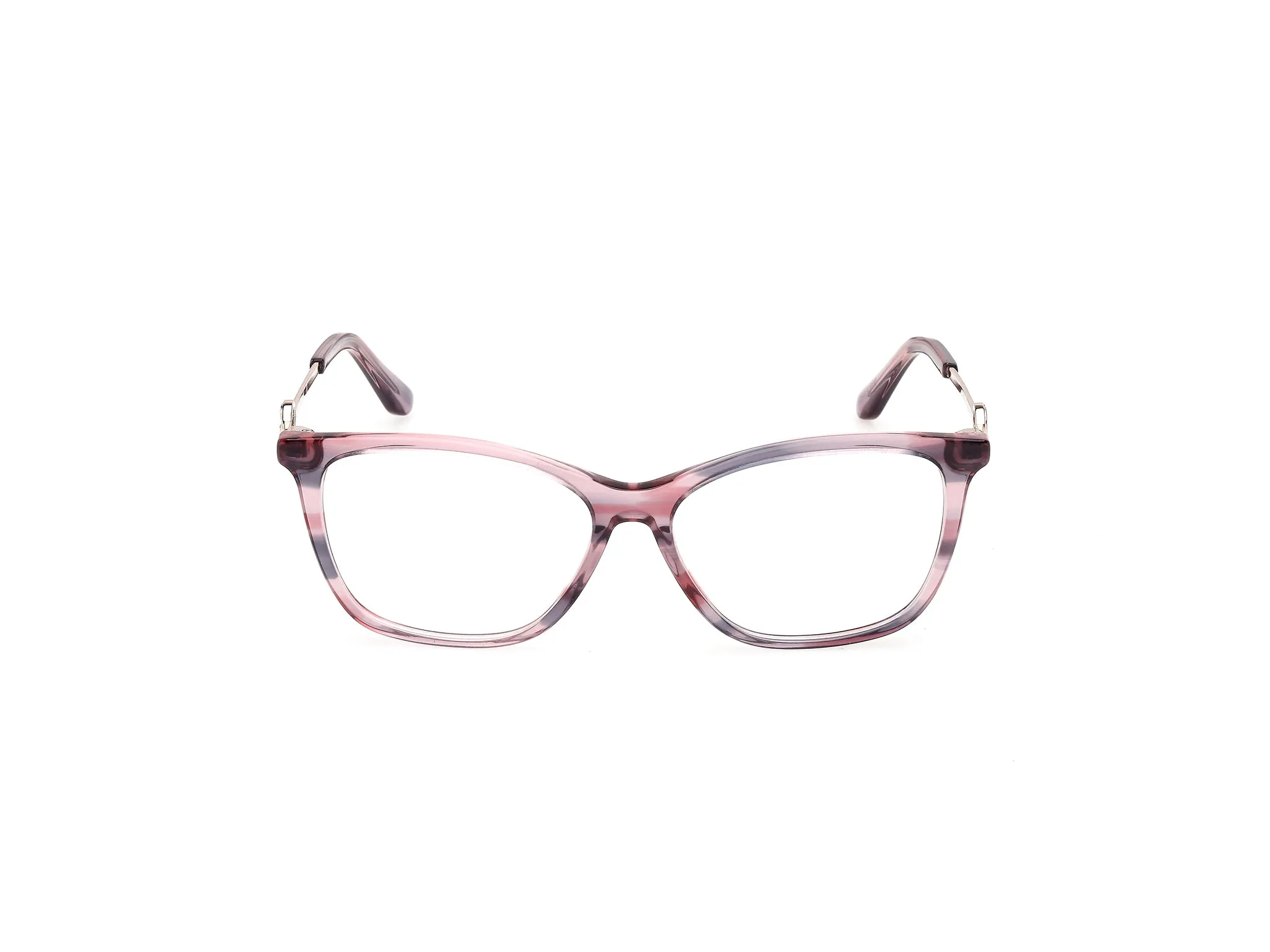 Guess GU50349 074 Montature da vista Acetato Rosa Squadrata Normale - immagine 2