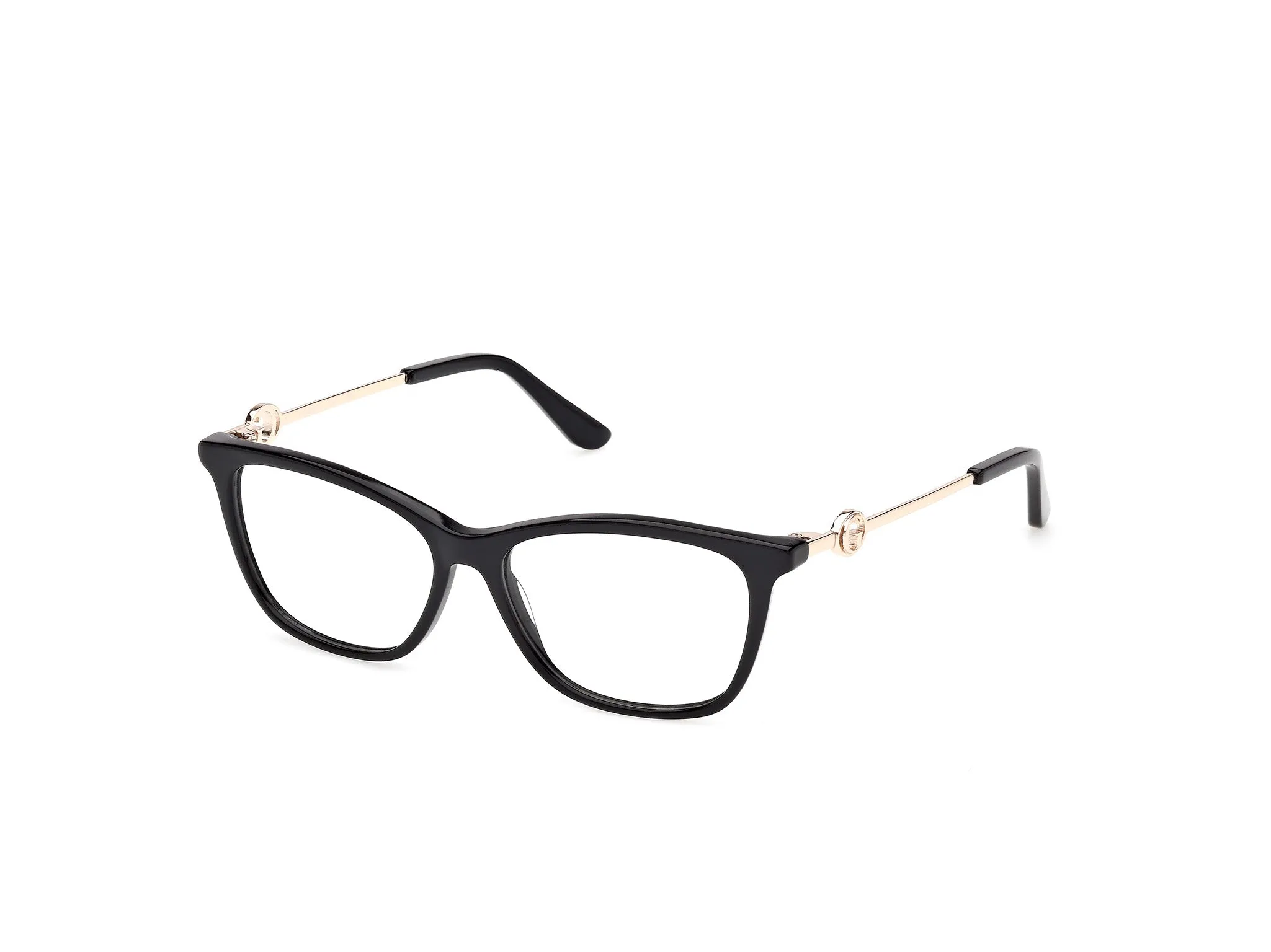 Guess GU50349 001 Montature da vista Acetato Nero Squadrata Normale - immagine 1