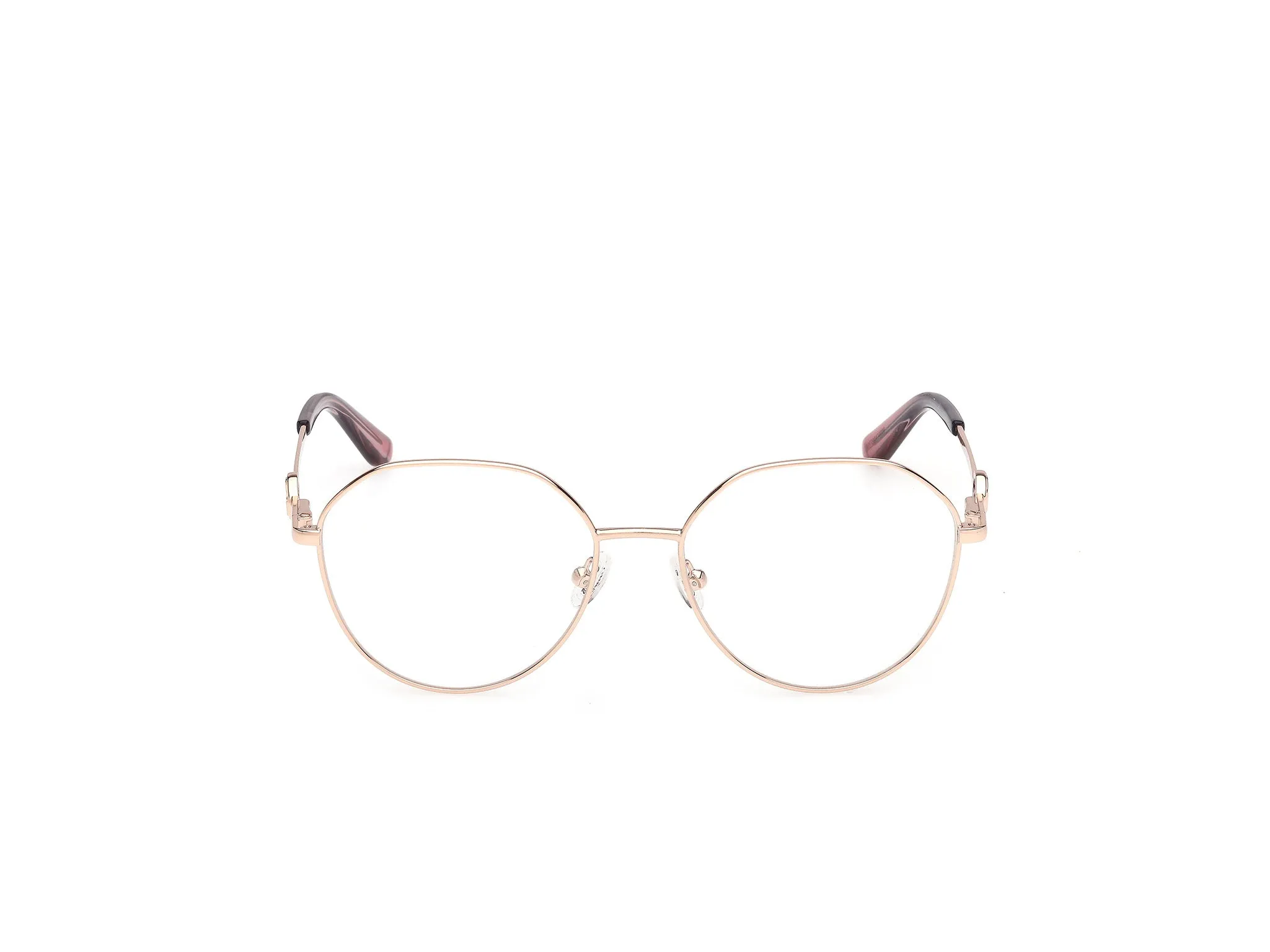Guess GU50348 028 Montature da vista Metallo Oro Rotonda Normale - immagine 2