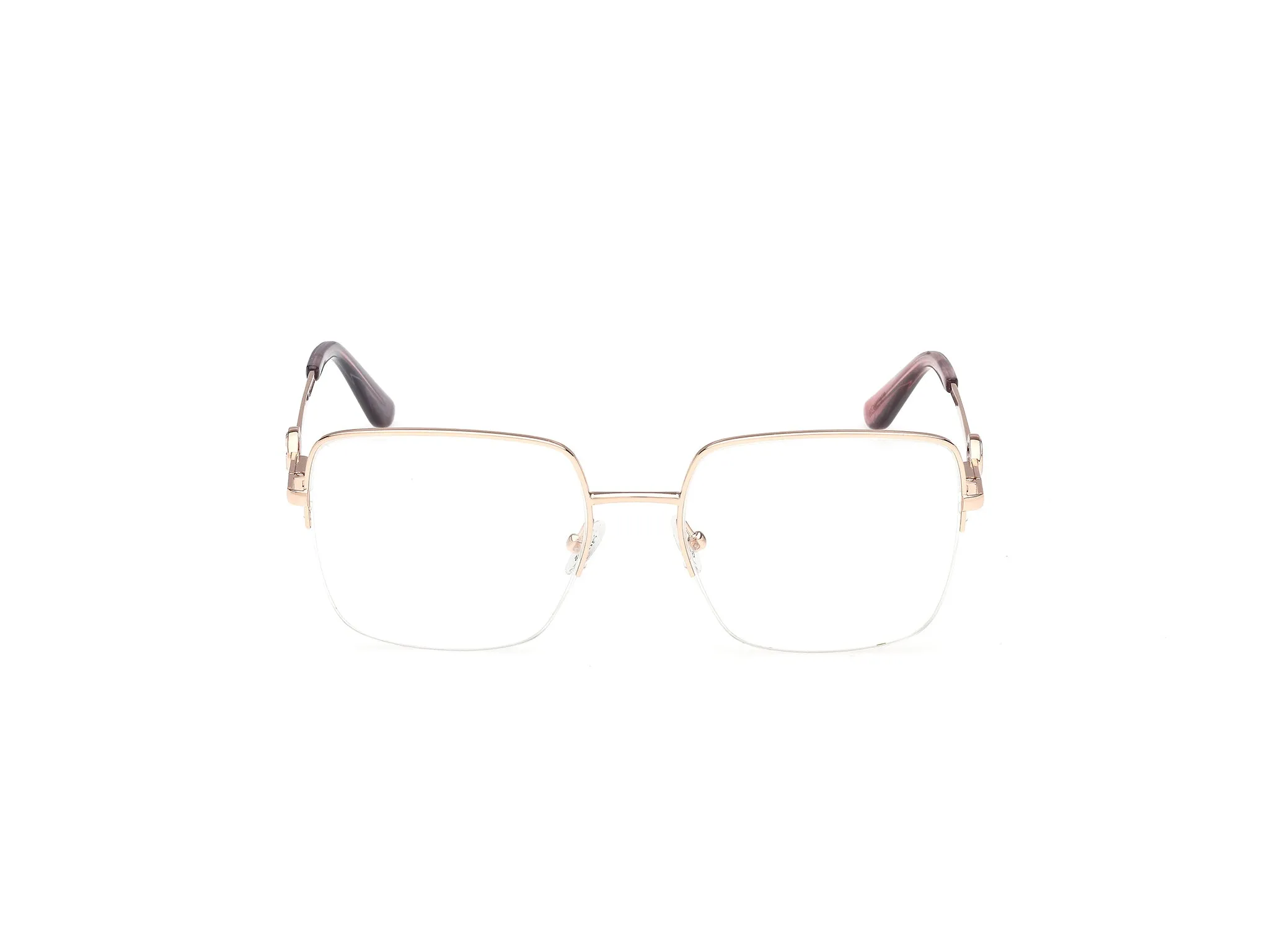 Guess GU50347 028 Montature da vista Metallo Oro Squadrata Normale - immagine 2