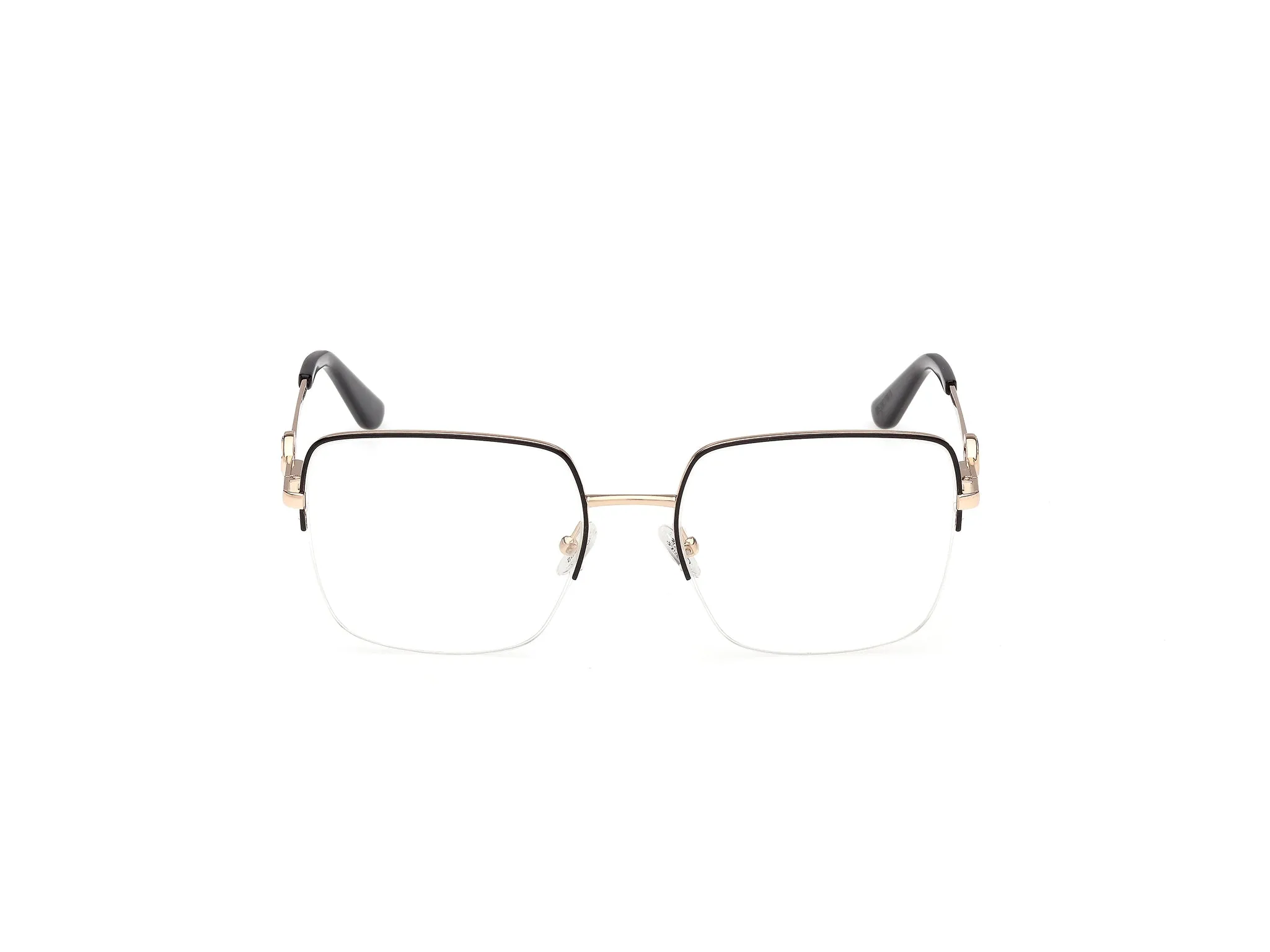 Guess GU50347 005 Montature da vista Metallo Nero Squadrata Normale - immagine 2
