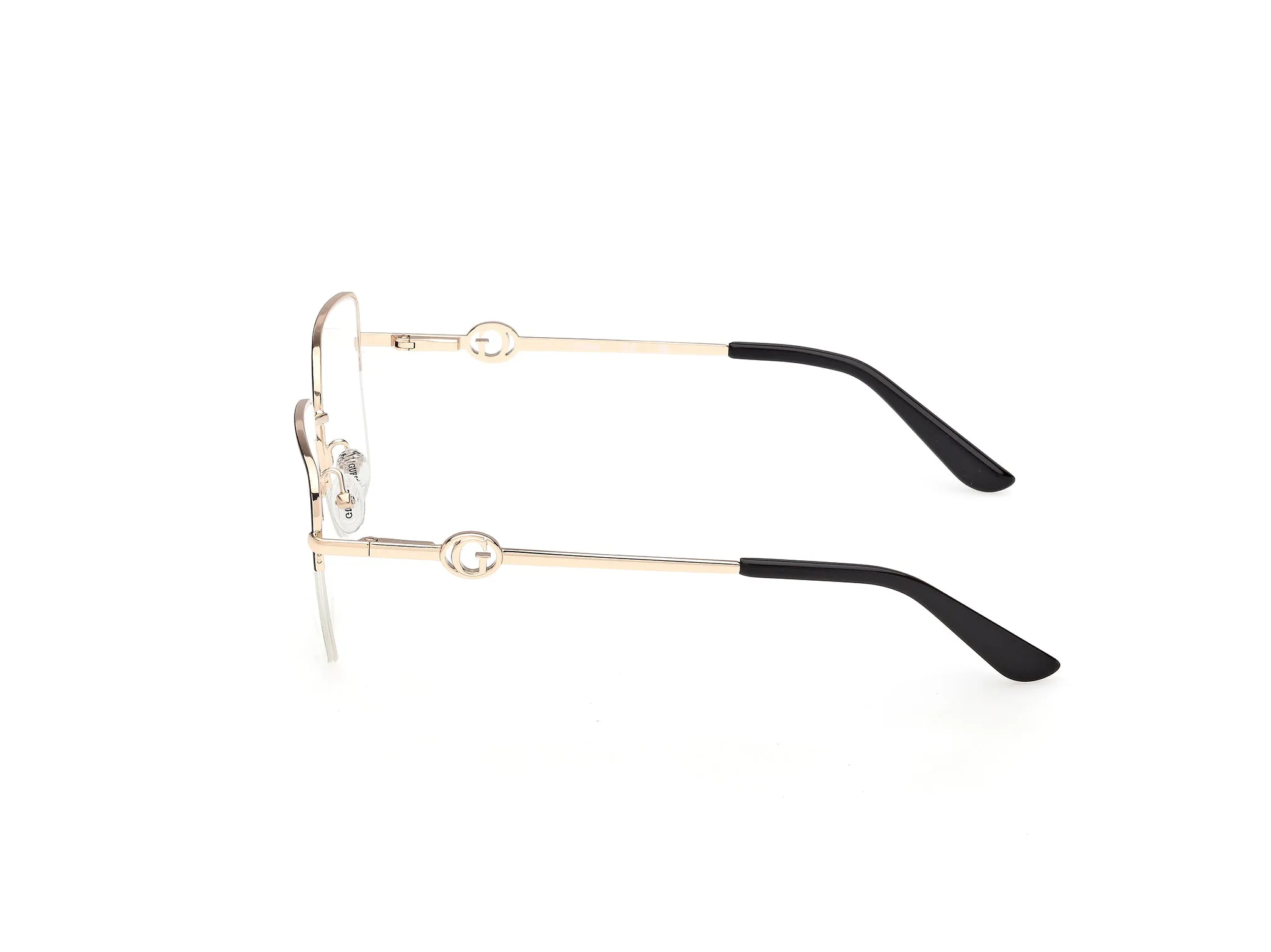 Guess GU50347 005 Montature da vista Metallo Nero Squadrata Normale - immagine 3