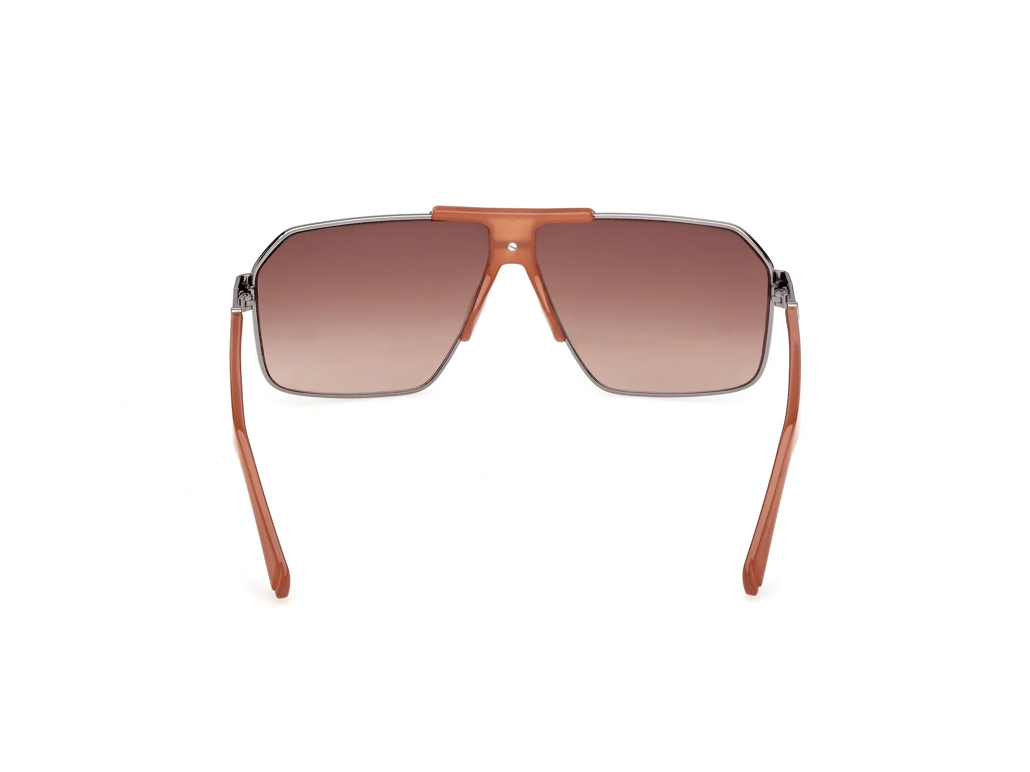 Guess GU00305 08F Occhiali da sole Metallo Canna di fucile Marrone Squadrata Normale - immagine 4