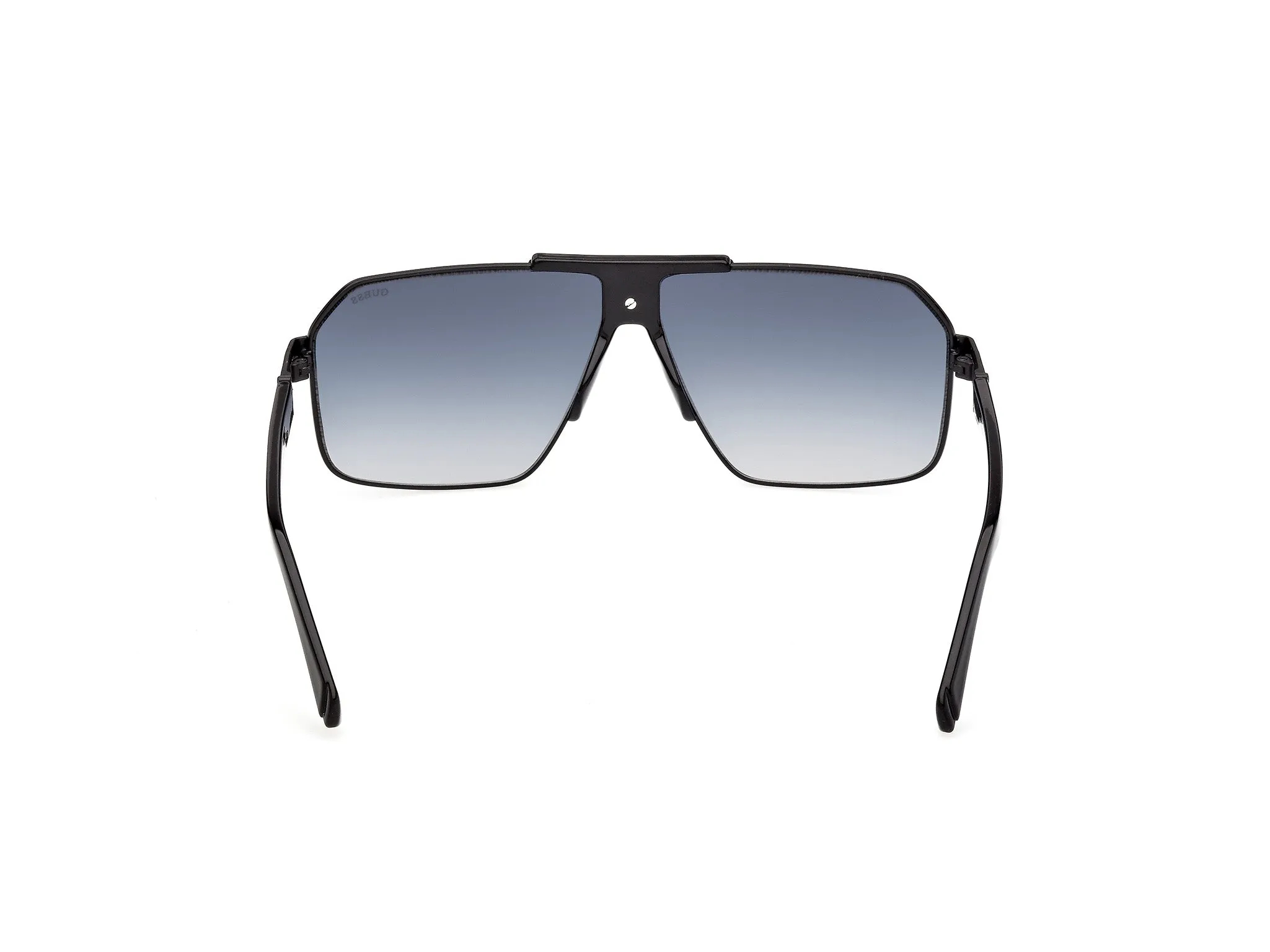 Guess GU00305 01W Occhiali da sole Metallo Nero Blu Squadrata Normale - immagine 4