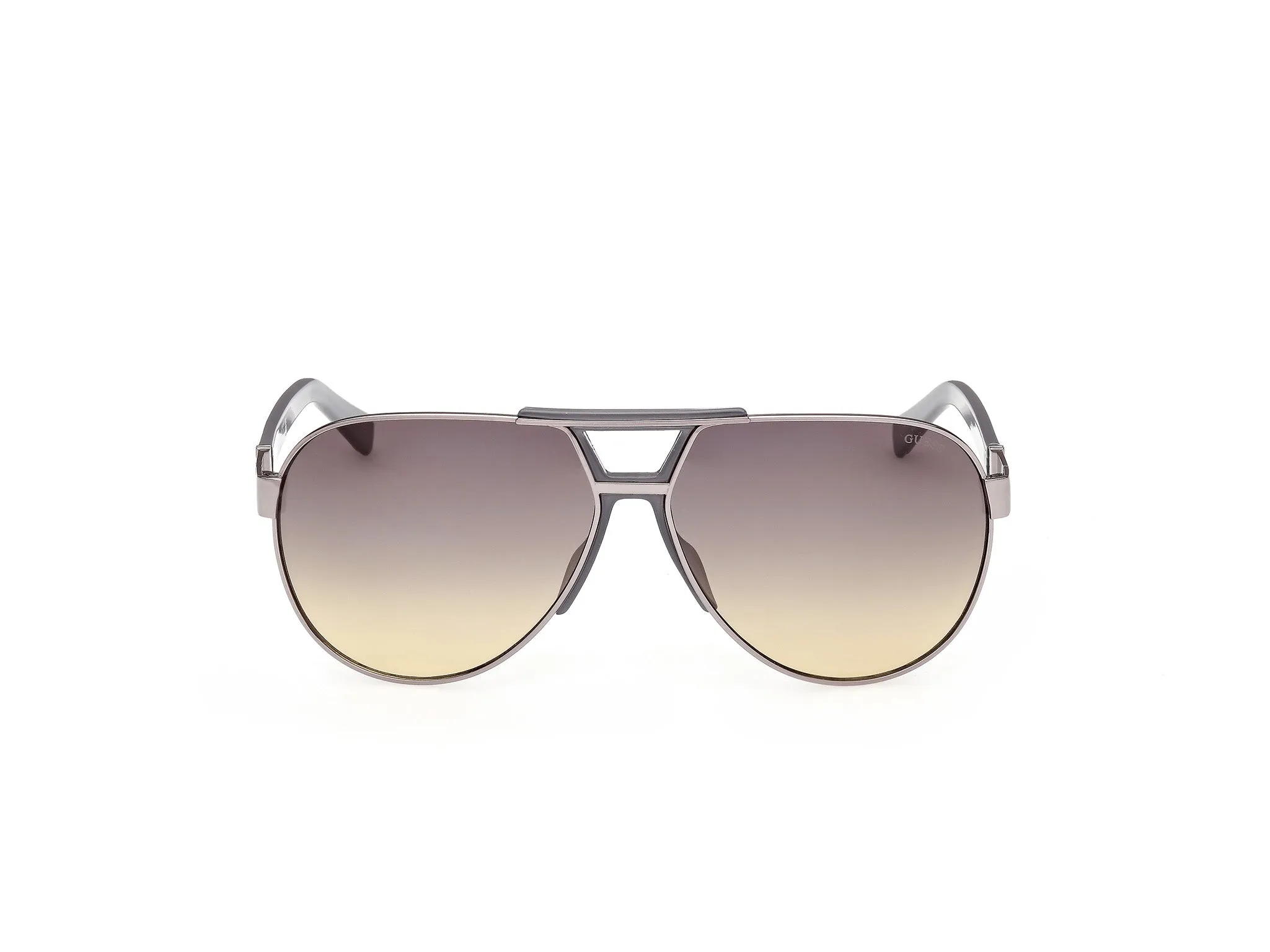 Guess GU00304 08B Occhiali da sole Metallo Canna di fucile Fumo Pilot Normale - immagine 2