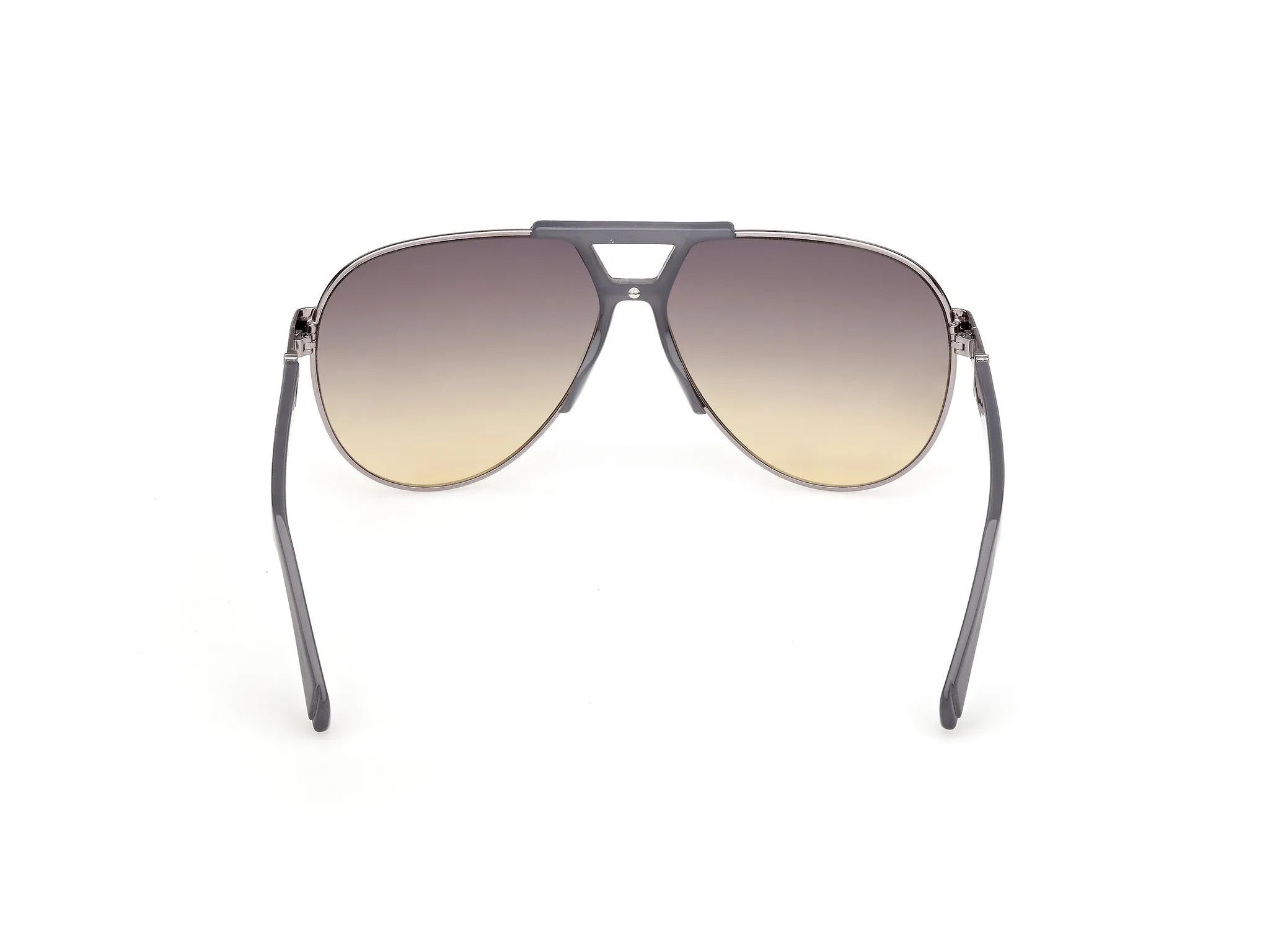 Guess GU00304 08B Occhiali da sole Metallo Canna di fucile Fumo Pilot Normale - immagine 4