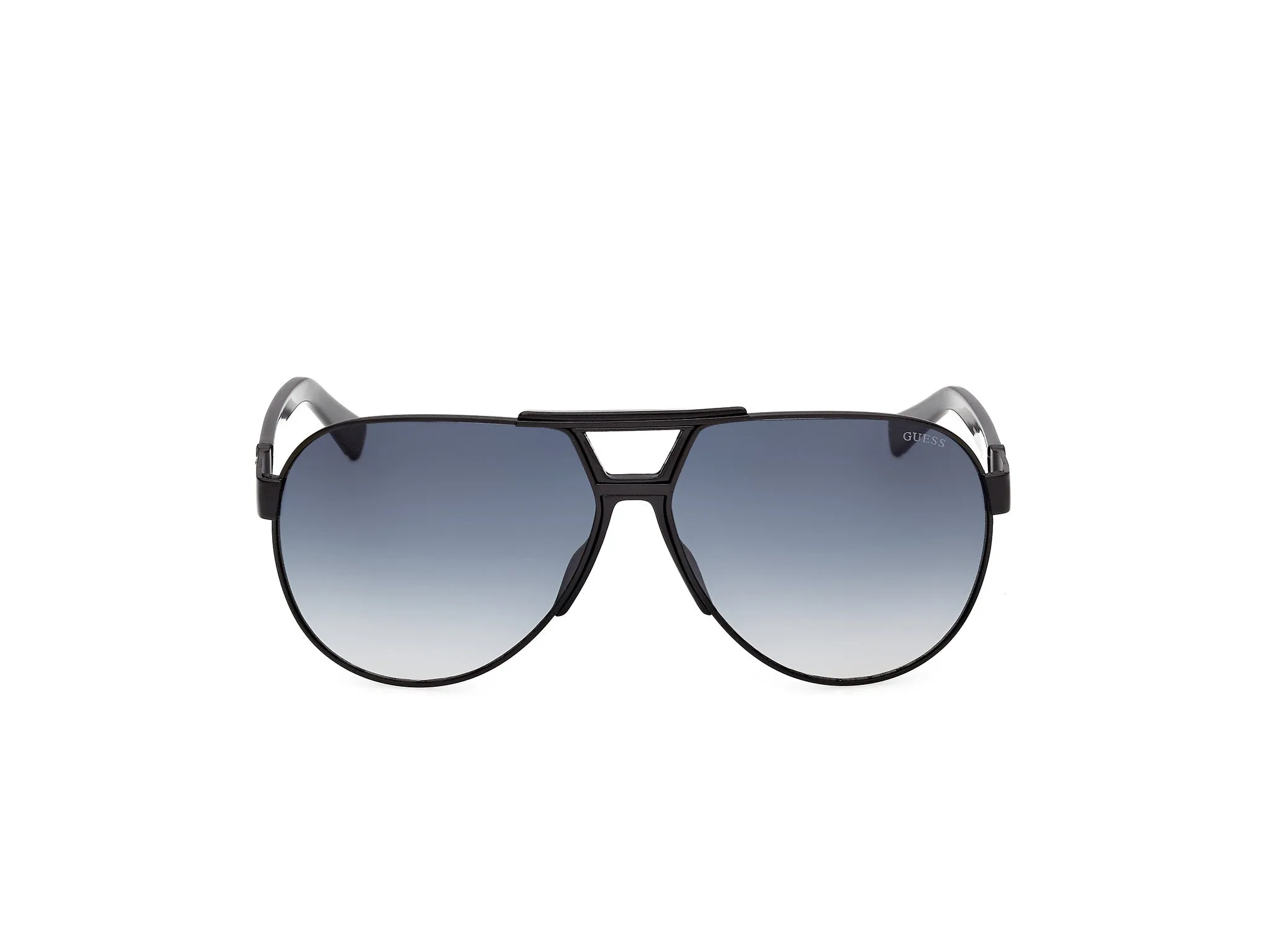 Guess GU00304 01W Occhiali da sole Metallo Nero Blu Pilot Normale - immagine 2