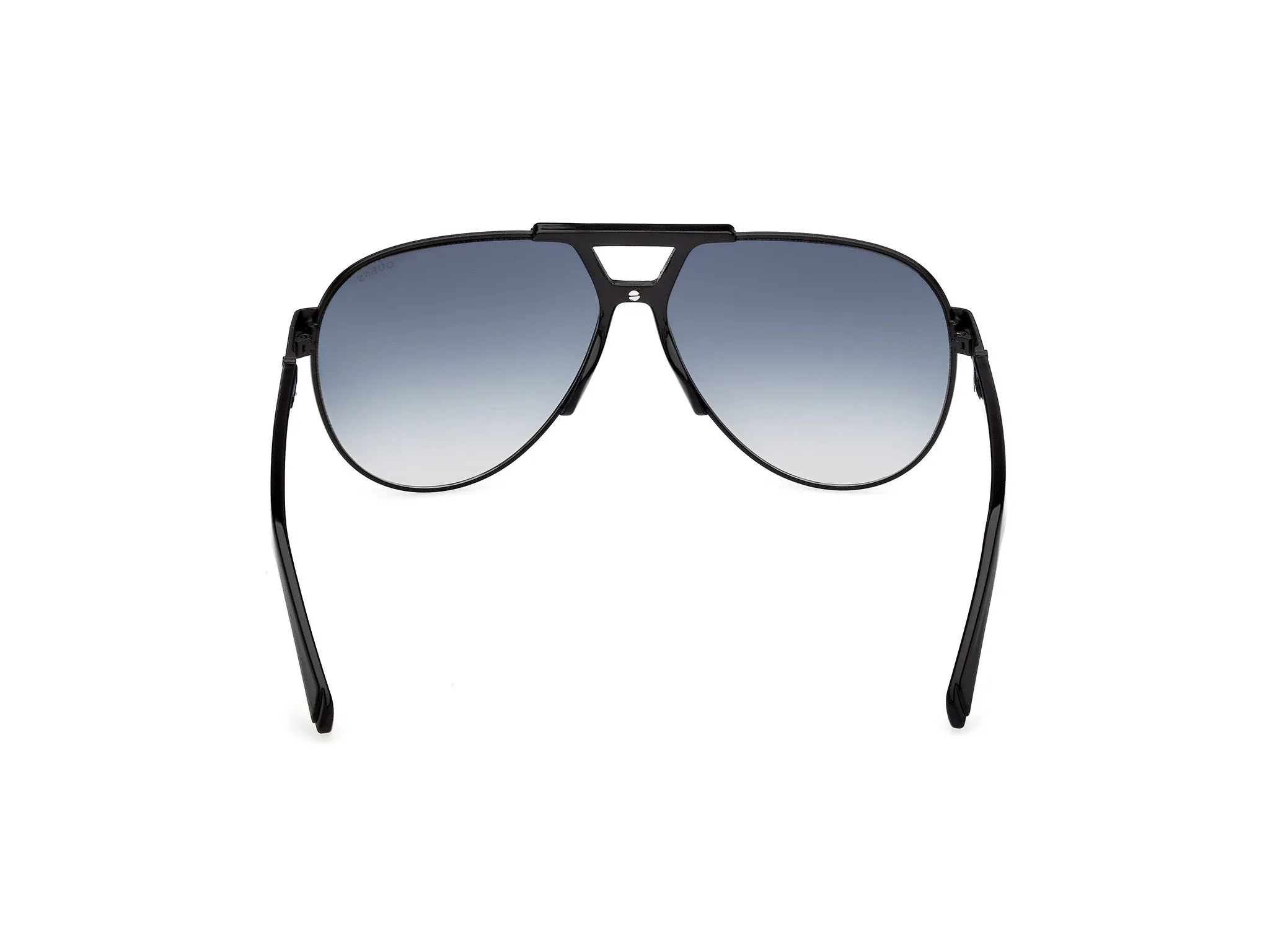Guess GU00304 01W Occhiali da sole Metallo Nero Blu Pilot Normale - immagine 4