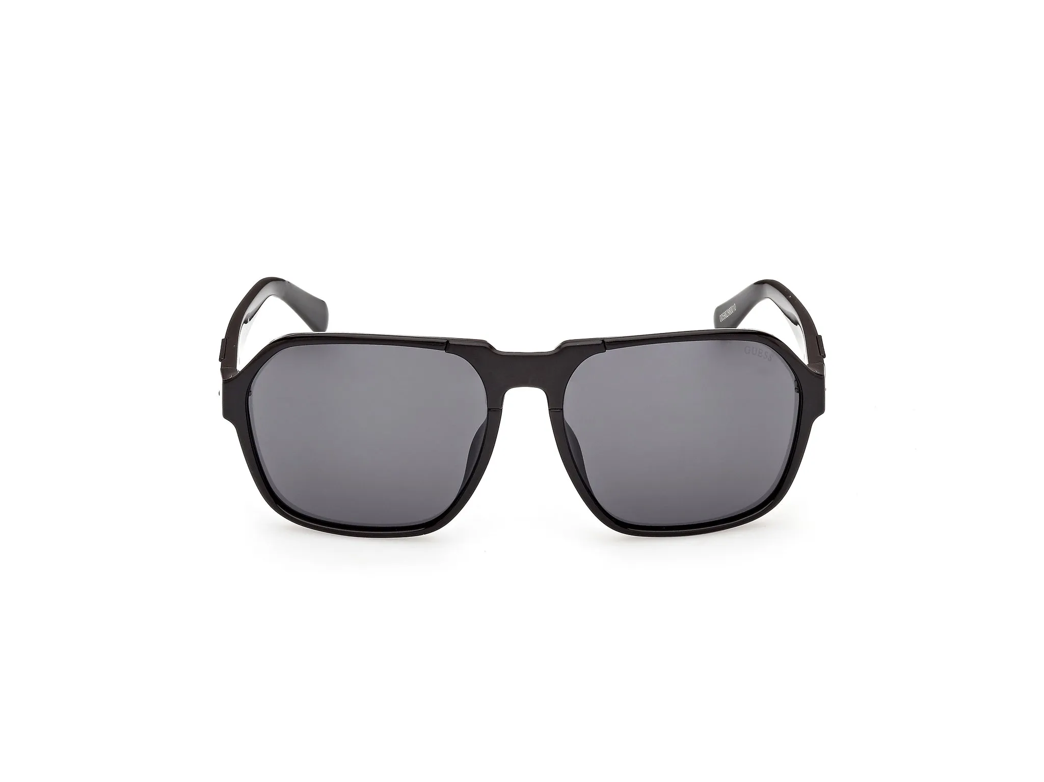 Guess GU00302 01A Occhiali da sole Iniettato Nero Fumo Squadrata Normale - immagine 2
