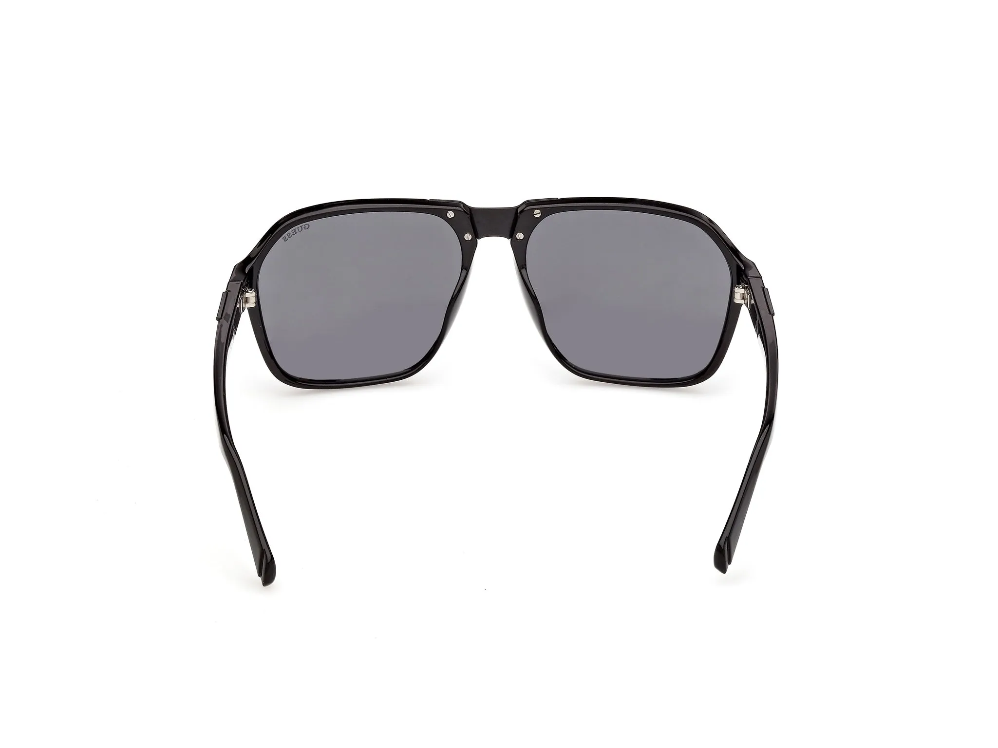 Guess GU00302 01A Occhiali da sole Iniettato Nero Fumo Squadrata Normale - immagine 4