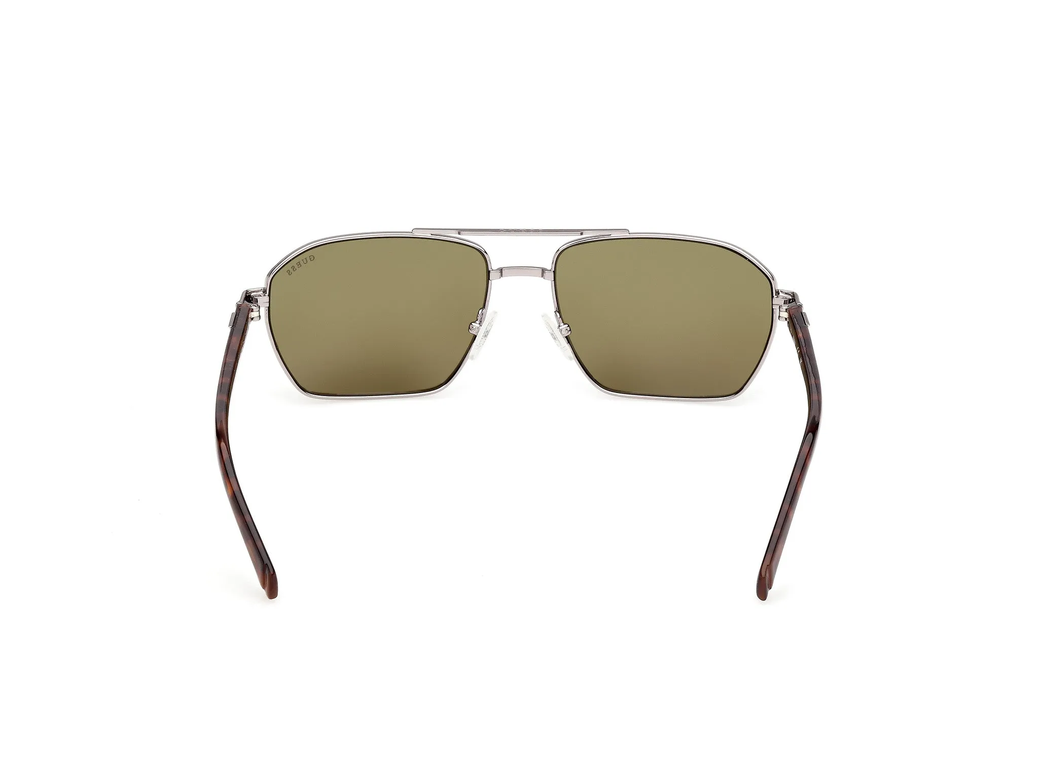 Guess GU00301 08N Occhiali da sole Metallo Canna di fucile Verde Squadrata Normale - immagine 4