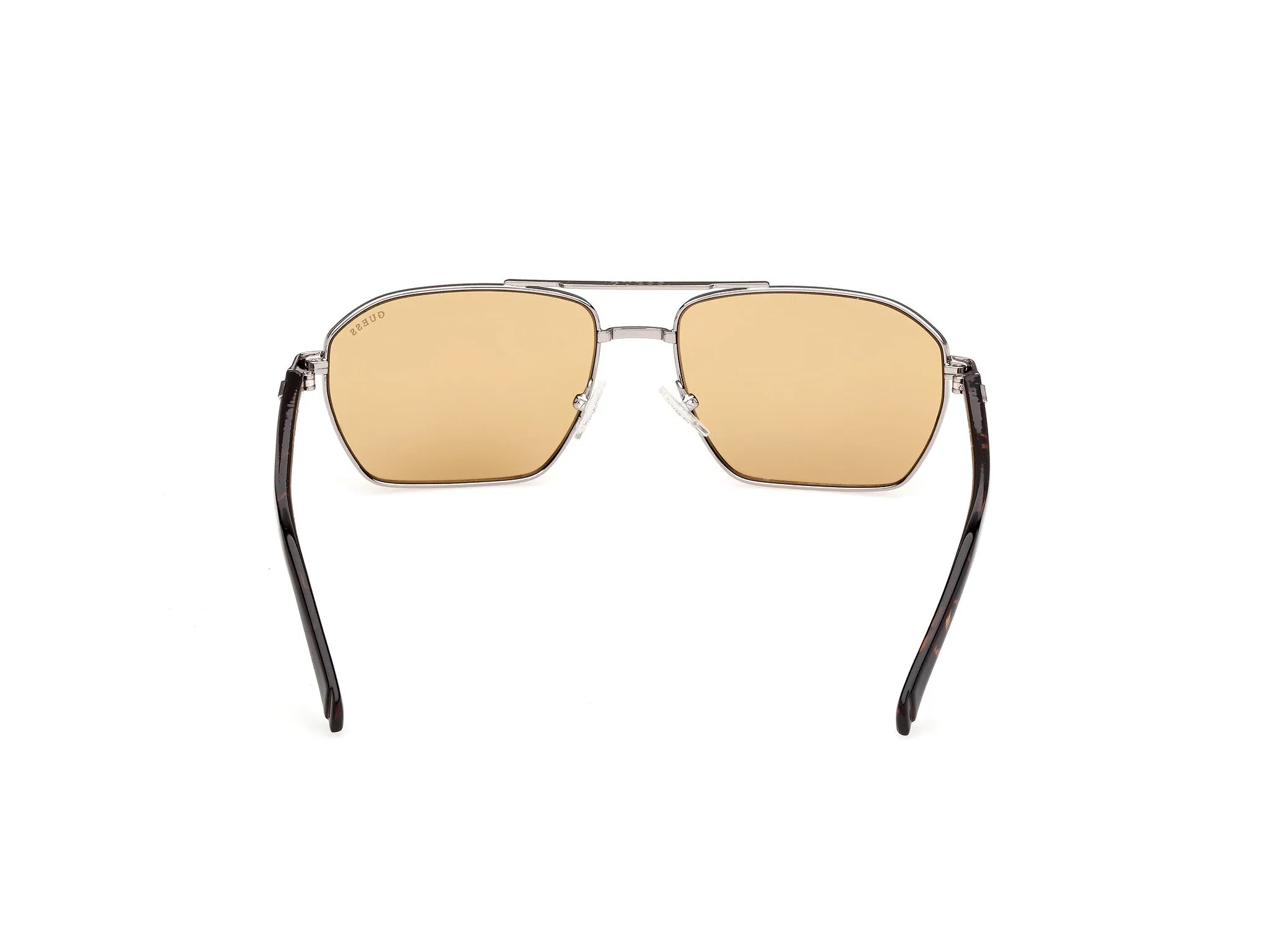 Guess GU00301 08E Occhiali da sole Metallo Canna di fucile Marrone Squadrata Normale - immagine 4