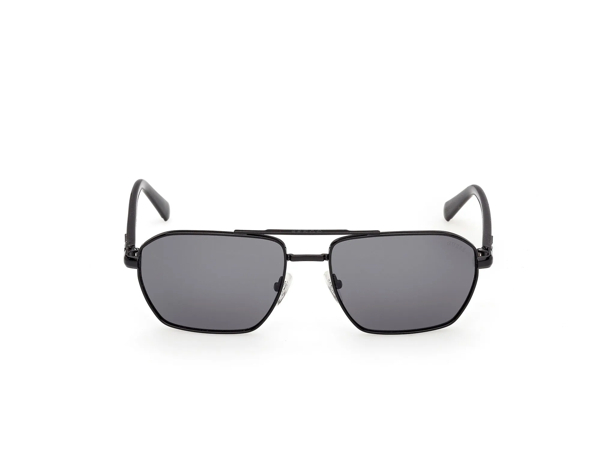 Guess GU00301 01A Occhiali da sole Metallo Nero Fumo Squadrata Normale - immagine 2