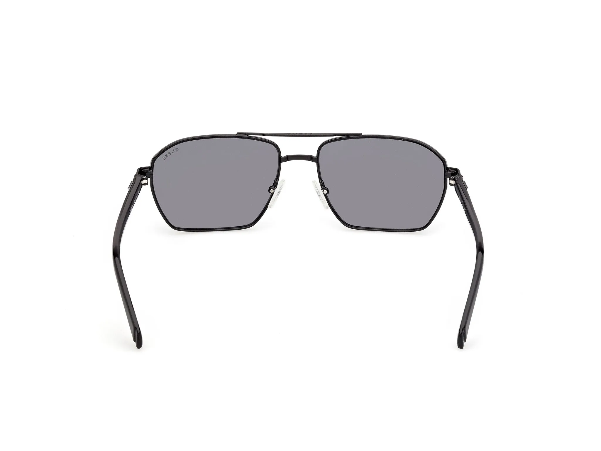 Guess GU00301 01A Occhiali da sole Metallo Nero Fumo Squadrata Normale - immagine 4