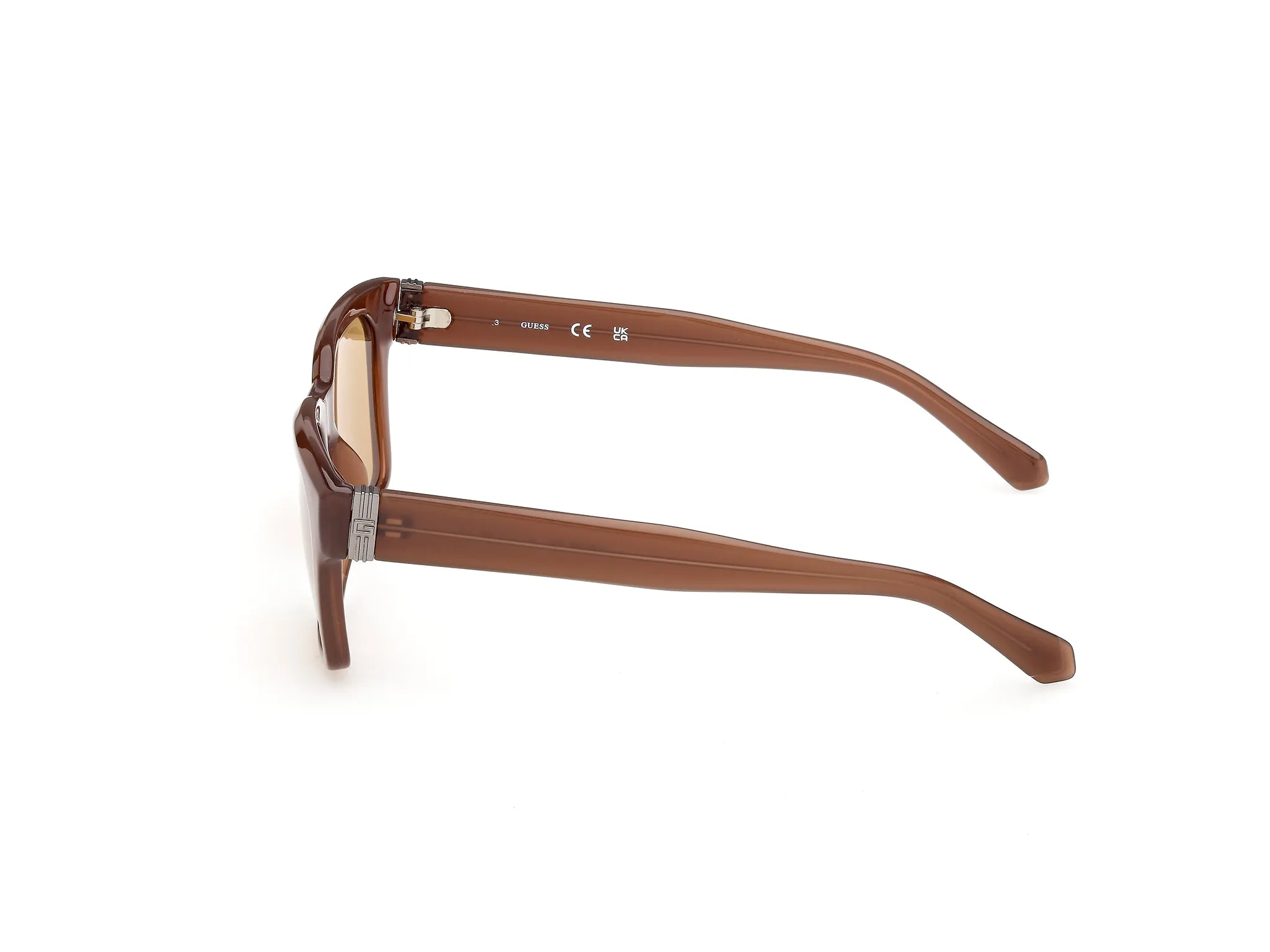Guess GU00299 50E Occhiali da sole Iniettato Marrone Marrone Squadrata Normale - immagine 3