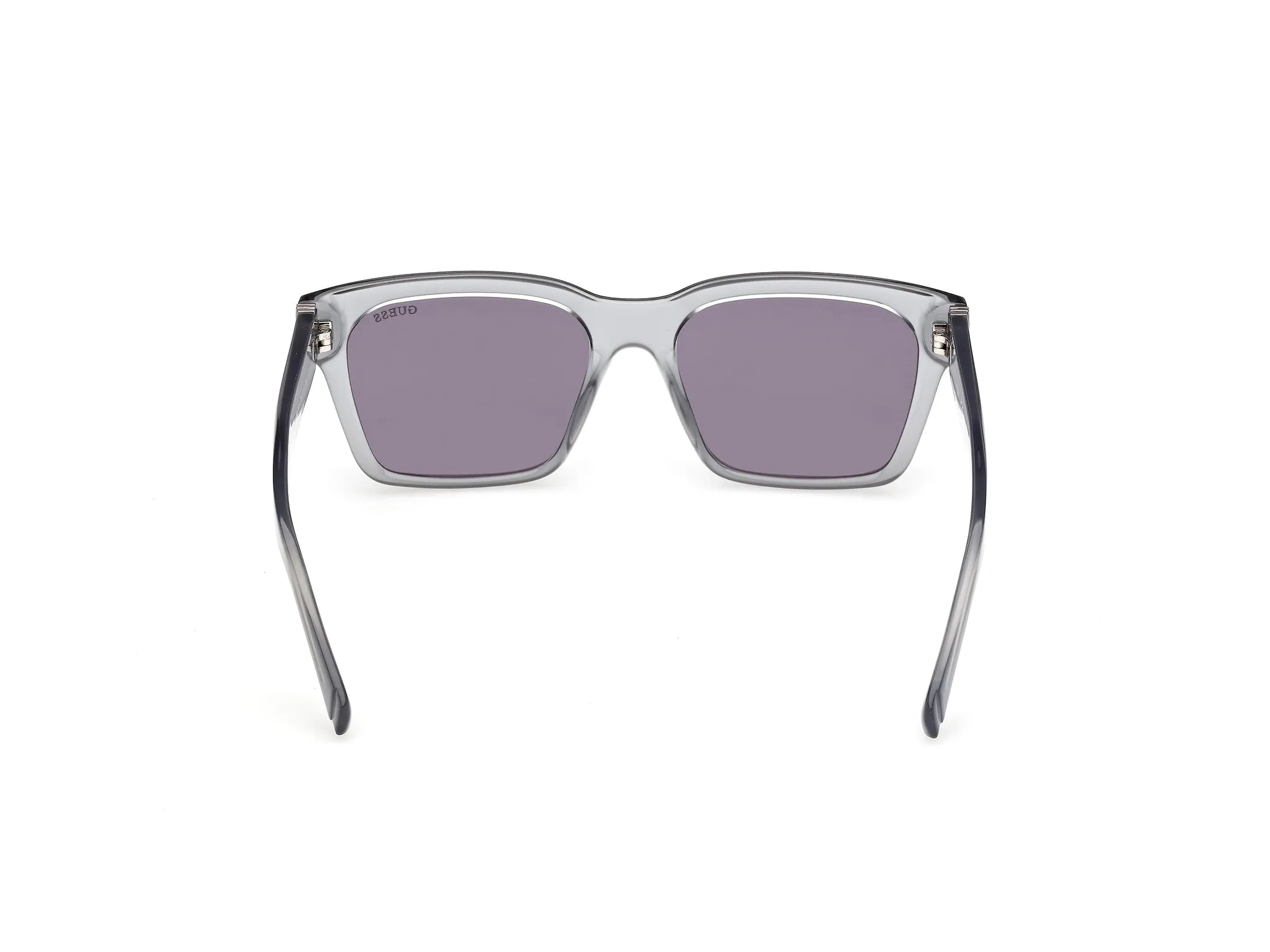 Guess GU00299 20Y Occhiali da sole Iniettato Grigio Viola Squadrata Normale - immagine 4