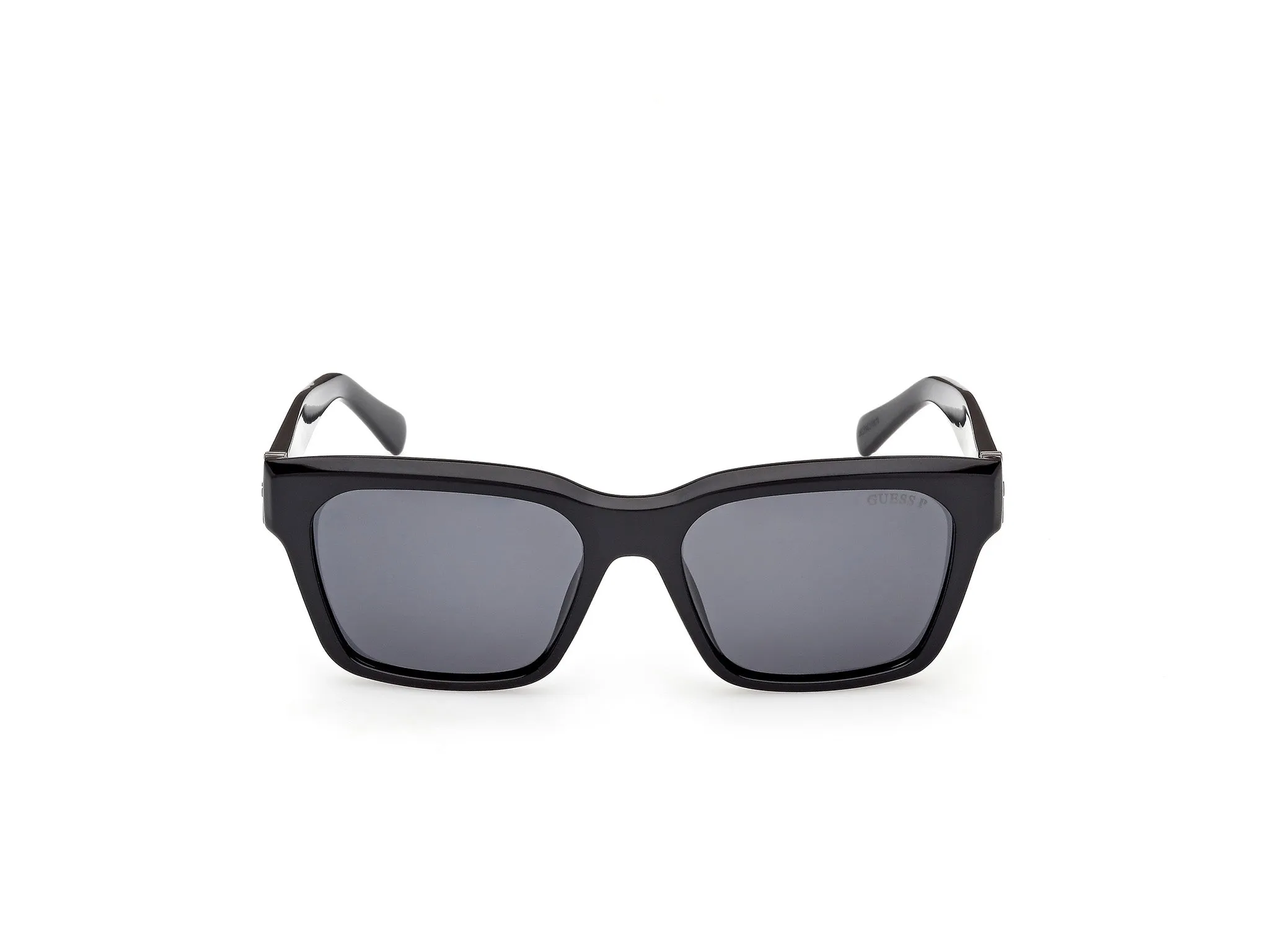 Guess GU00299 01D Occhiali da sole Iniettato Nero Fumo Squadrata Polarizzata - immagine 2