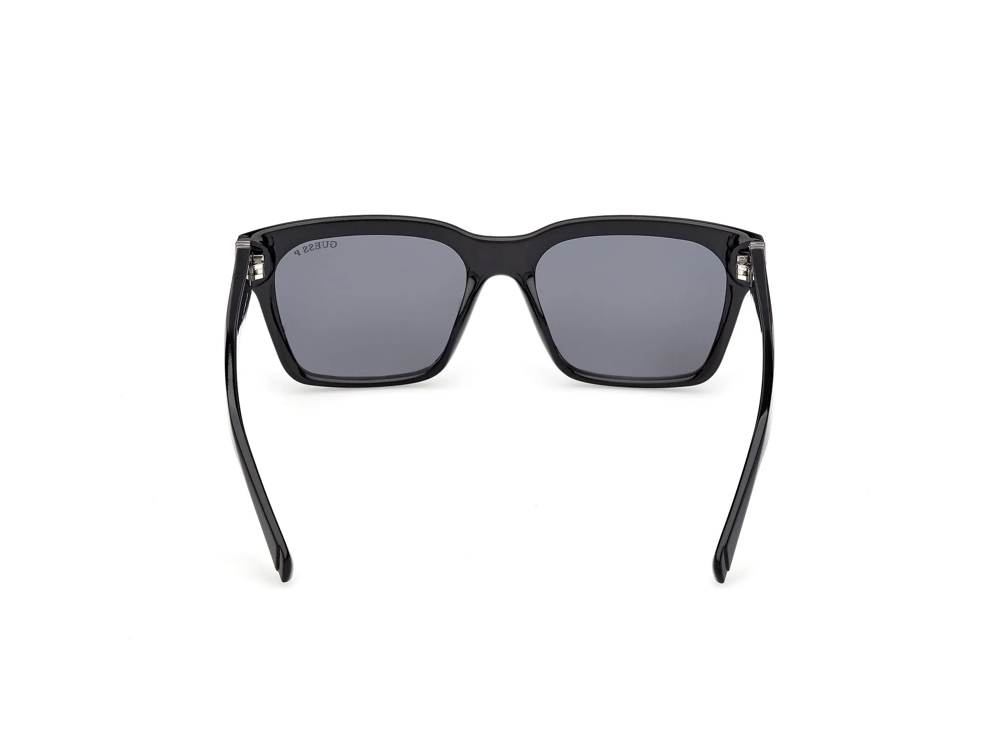 Guess GU00299 01D Occhiali da sole Iniettato Nero Fumo Squadrata Polarizzata - immagine 4