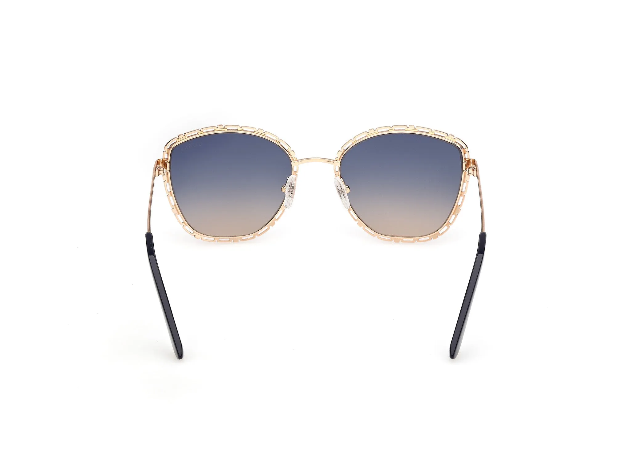 Guess GU00297 32W Occhiali da sole Metallo Oro Blu Rotonda Normale - immagine 4