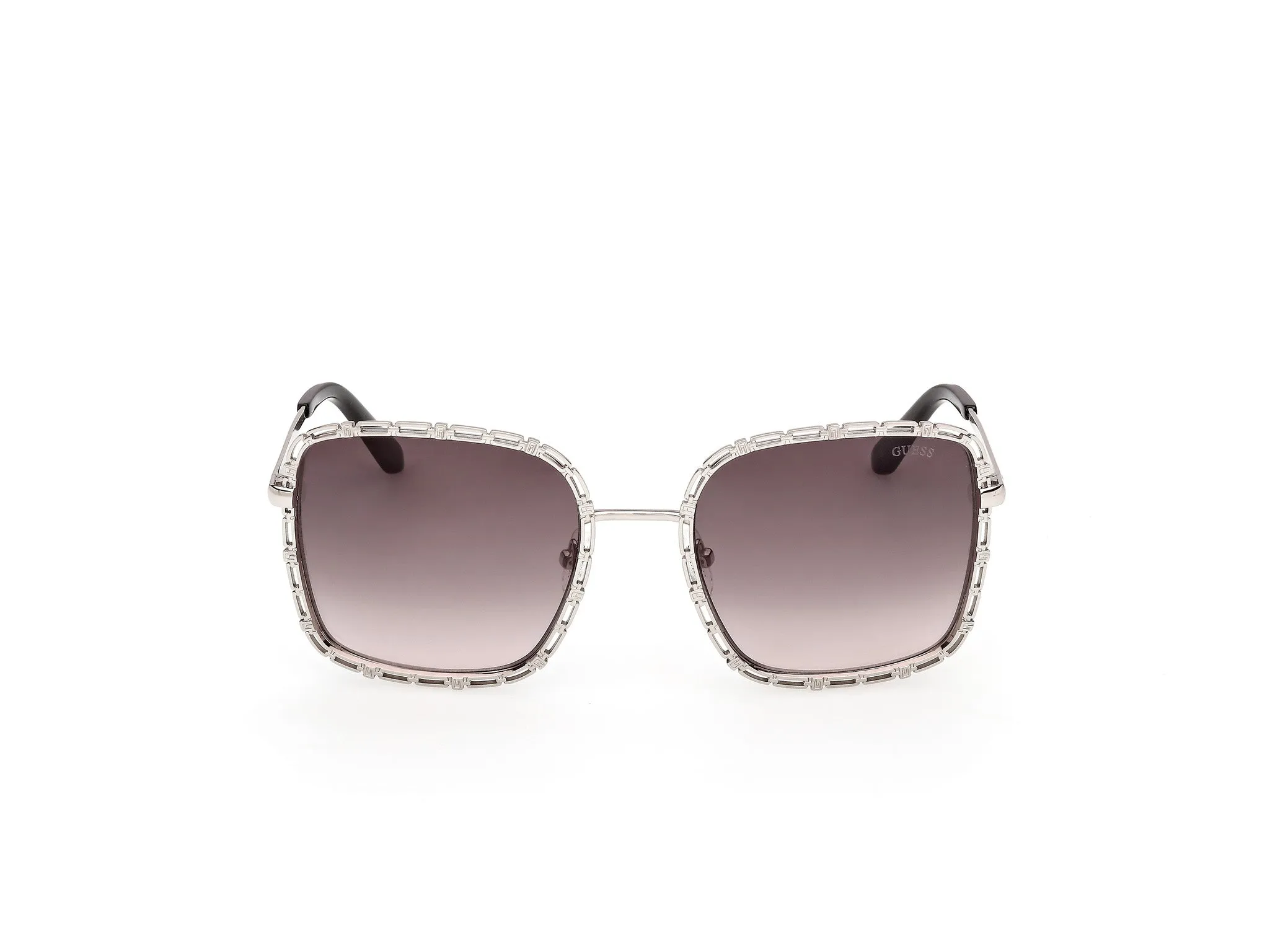 Guess GU00296 10B Occhiali da sole Metallo Grigio Fumo Squadrata Normale - immagine 2