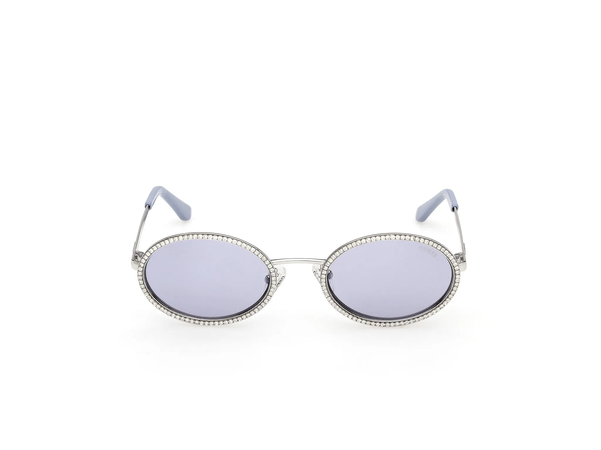 Guess GU00295 10V Occhiali da sole Metallo Grigio Blu Rotonda Normale - immagine 2