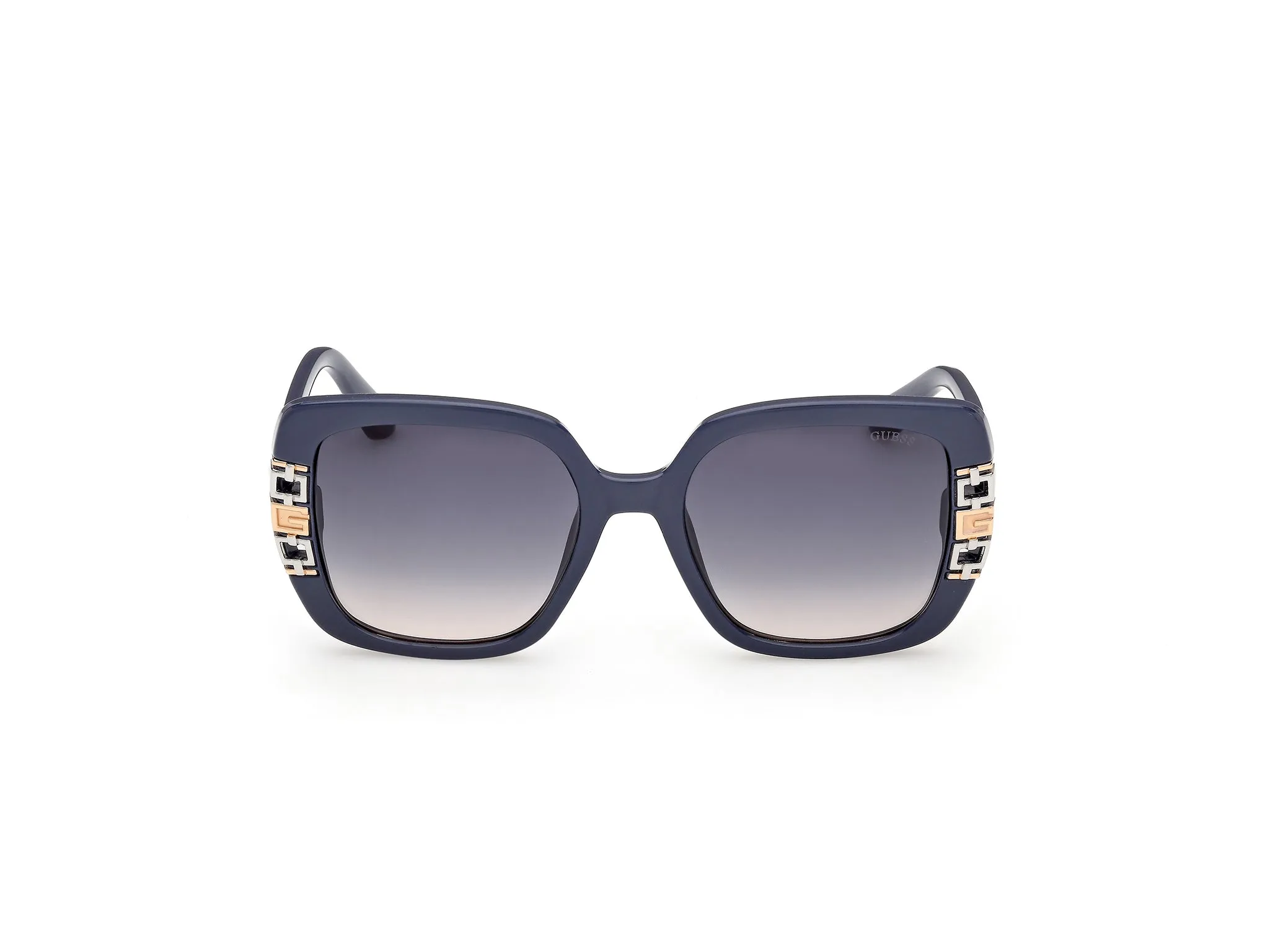 Guess GU00294 90W Occhiali da sole Iniettato Blu Blu Squadrata Normale - immagine 2