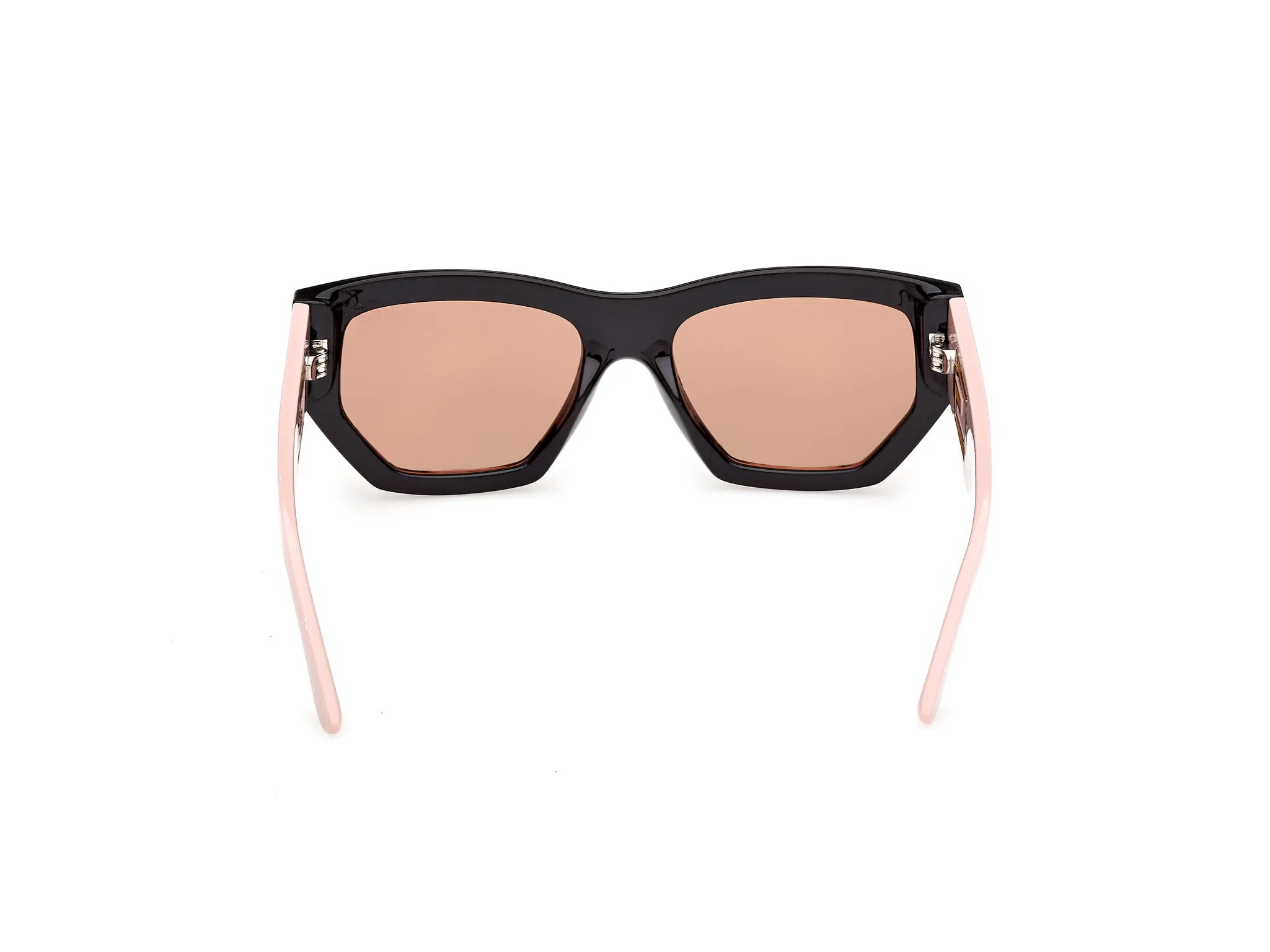 Guess GU00291 05U Occhiali da sole Iniettato Nero Bordeaux Geometrica Normale - immagine 4