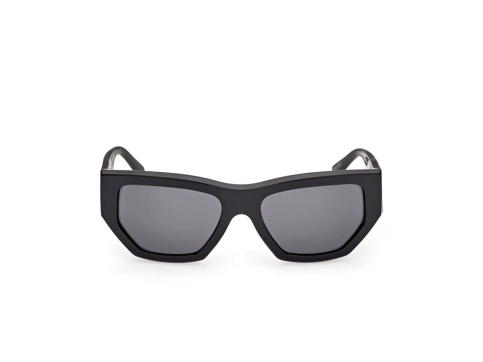 Guess GU00291 01A Occhiali da sole Iniettato Nero Fumo Geometrica Normale - immagine 2