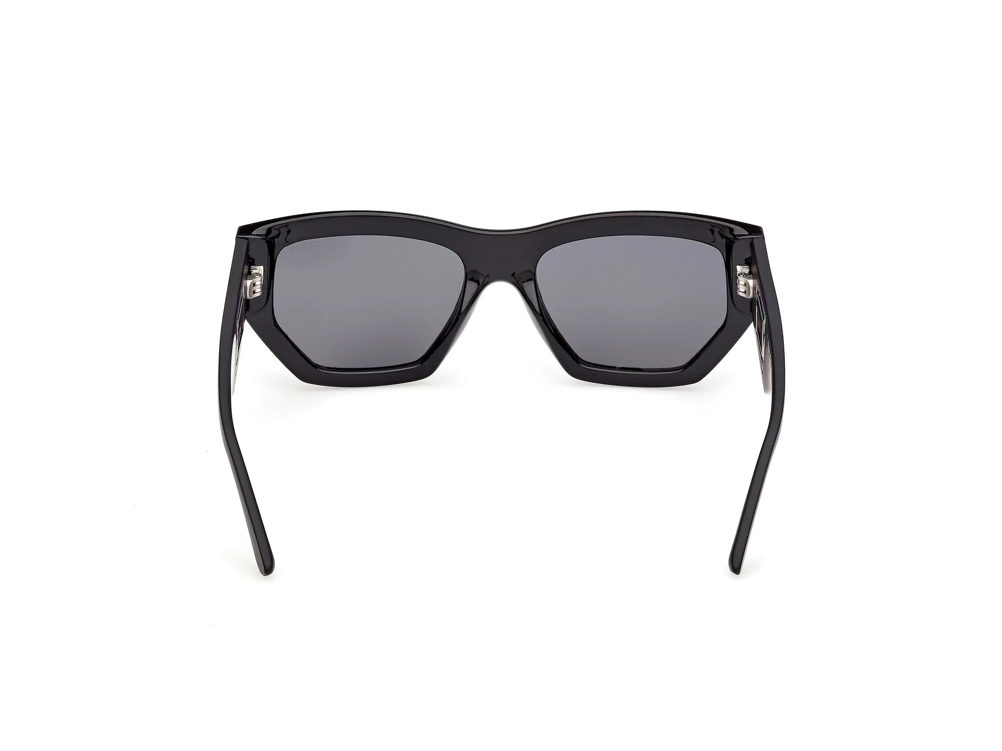 Guess GU00291 01A Occhiali da sole Iniettato Nero Fumo Geometrica Normale - immagine 4