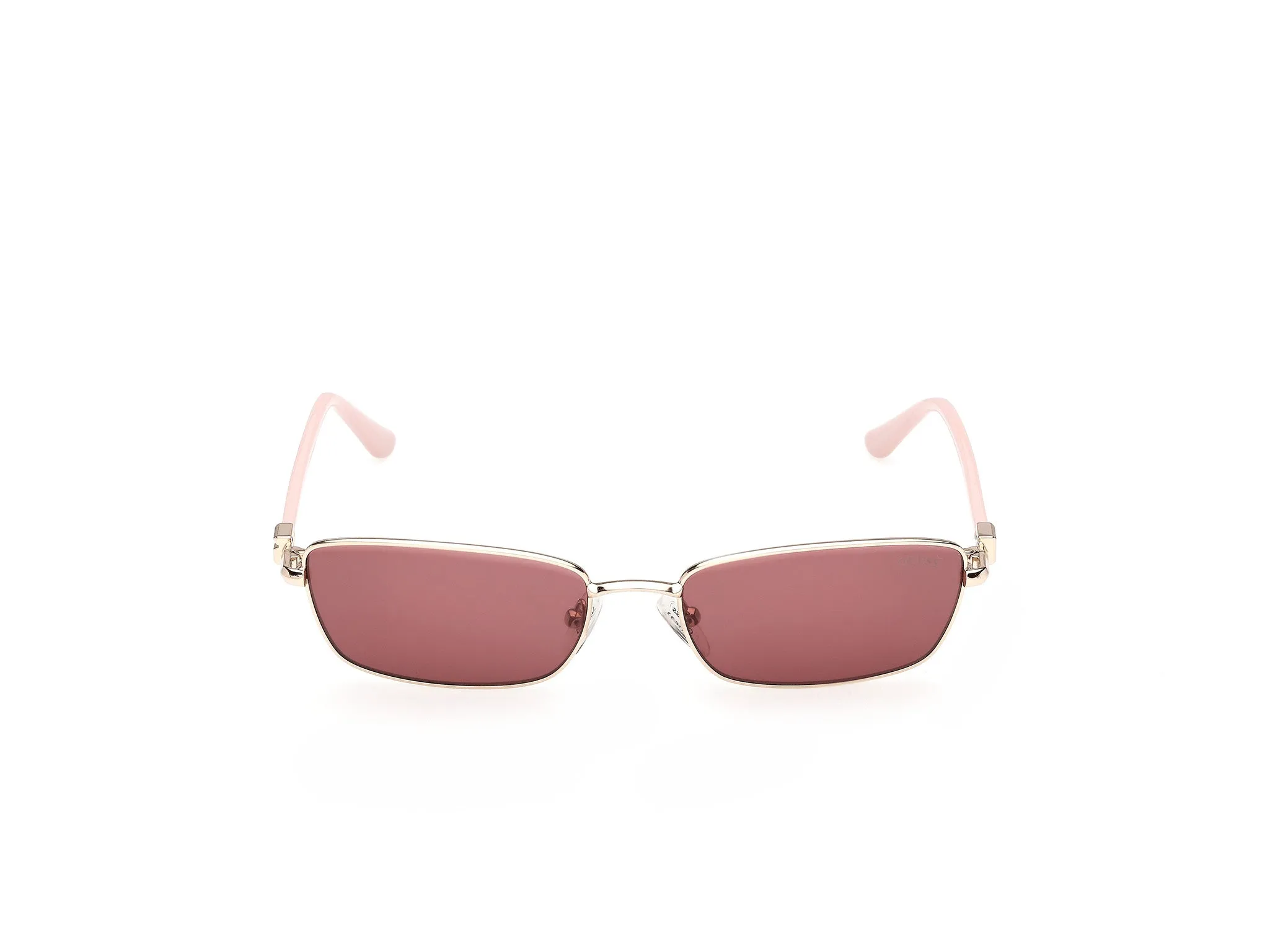Guess GU00290 32S Occhiali da sole Metallo Oro Bordeaux Squadrata Normale - immagine 2