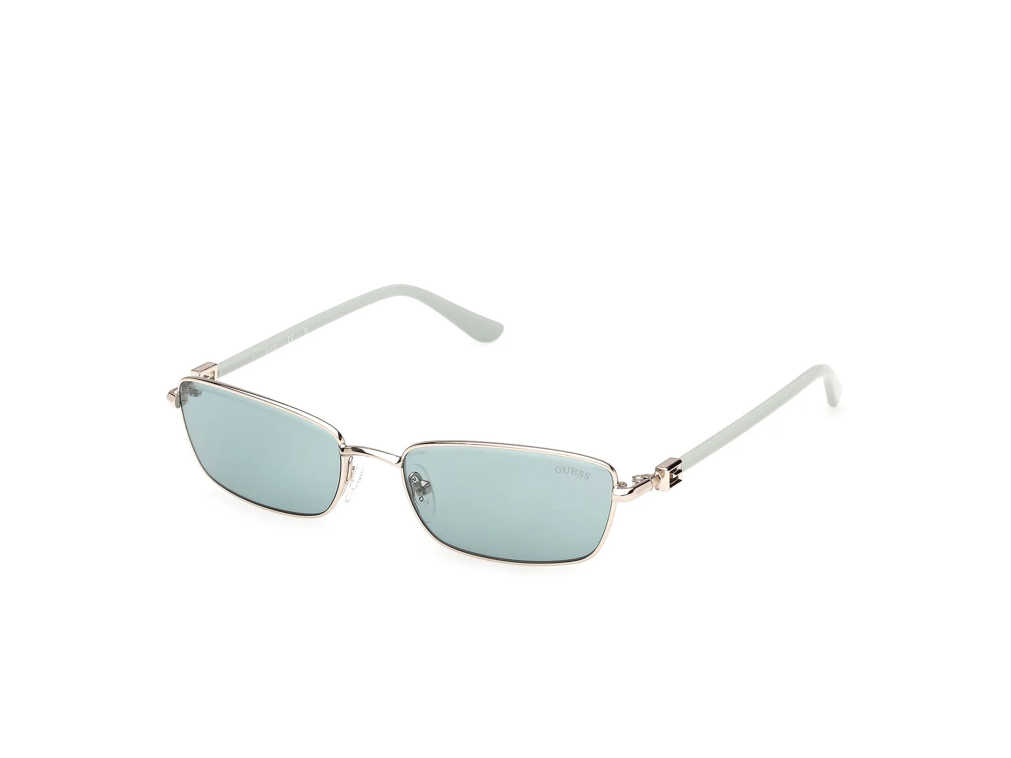 Guess GU00290 32N Occhiali da sole Metallo Oro Verde Squadrata Normale - immagine 1