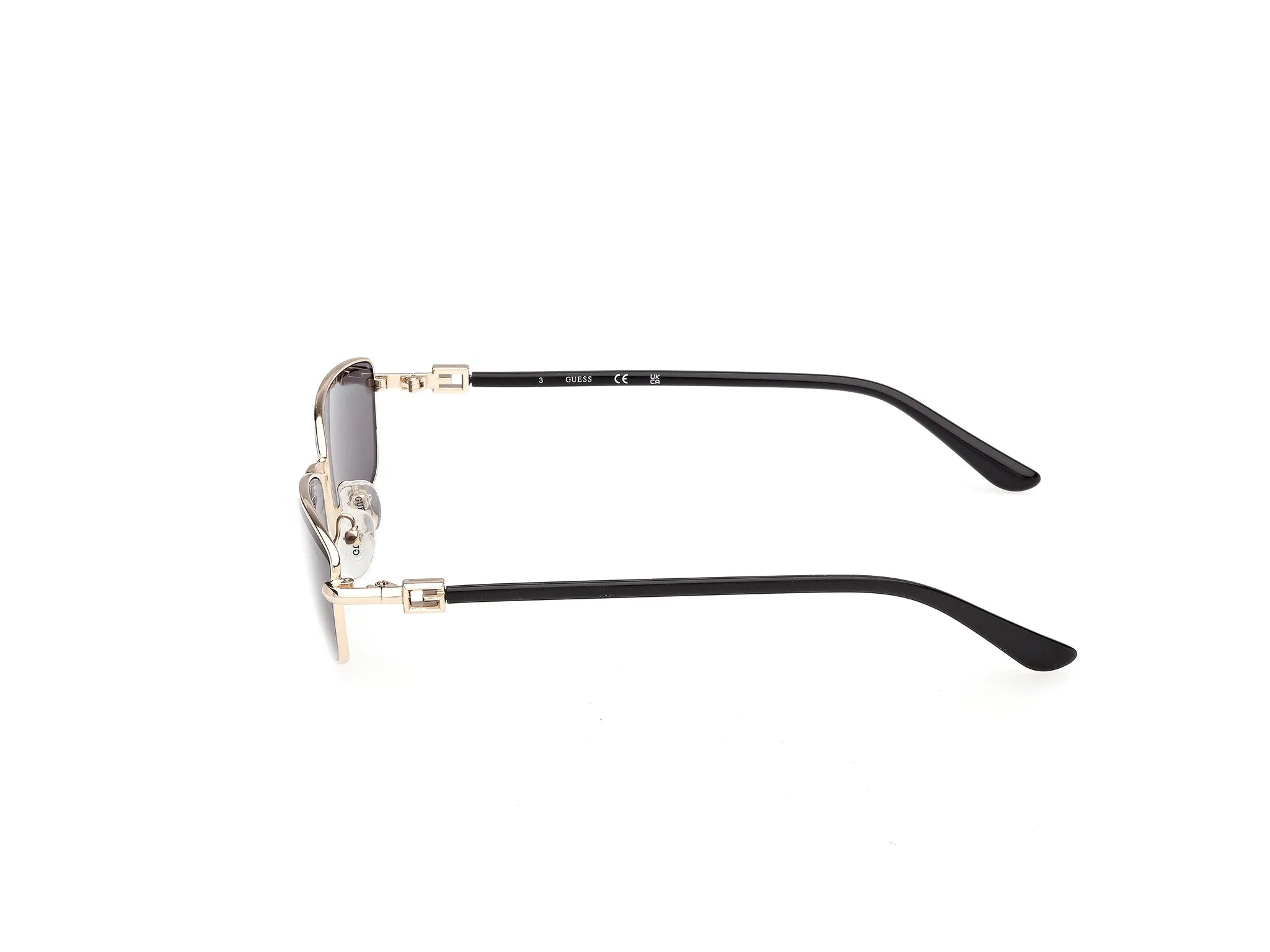 Guess GU00290 32A Occhiali da sole Metallo Oro Fumo Squadrata Normale - immagine 3
