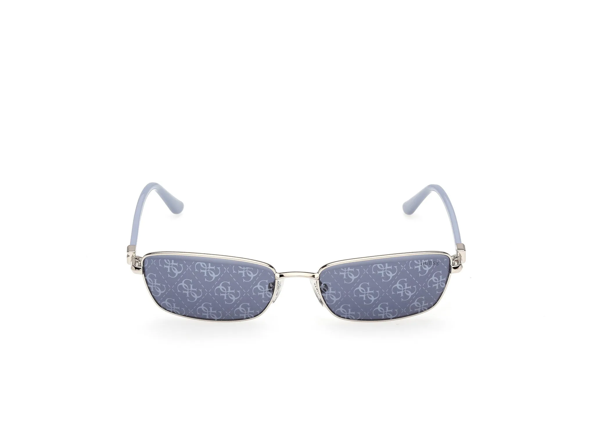 Guess GU00290 10X Occhiali da sole Metallo Grigio Blu Squadrata Normale - immagine 2