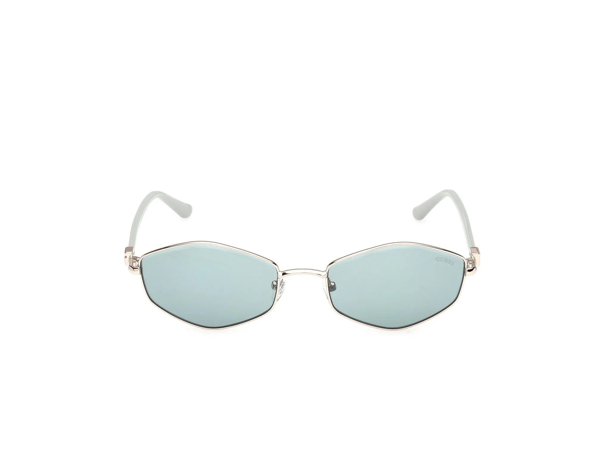 Guess GU00289 32N Occhiali da sole Metallo Oro Verde Geometrica Normale - immagine 2
