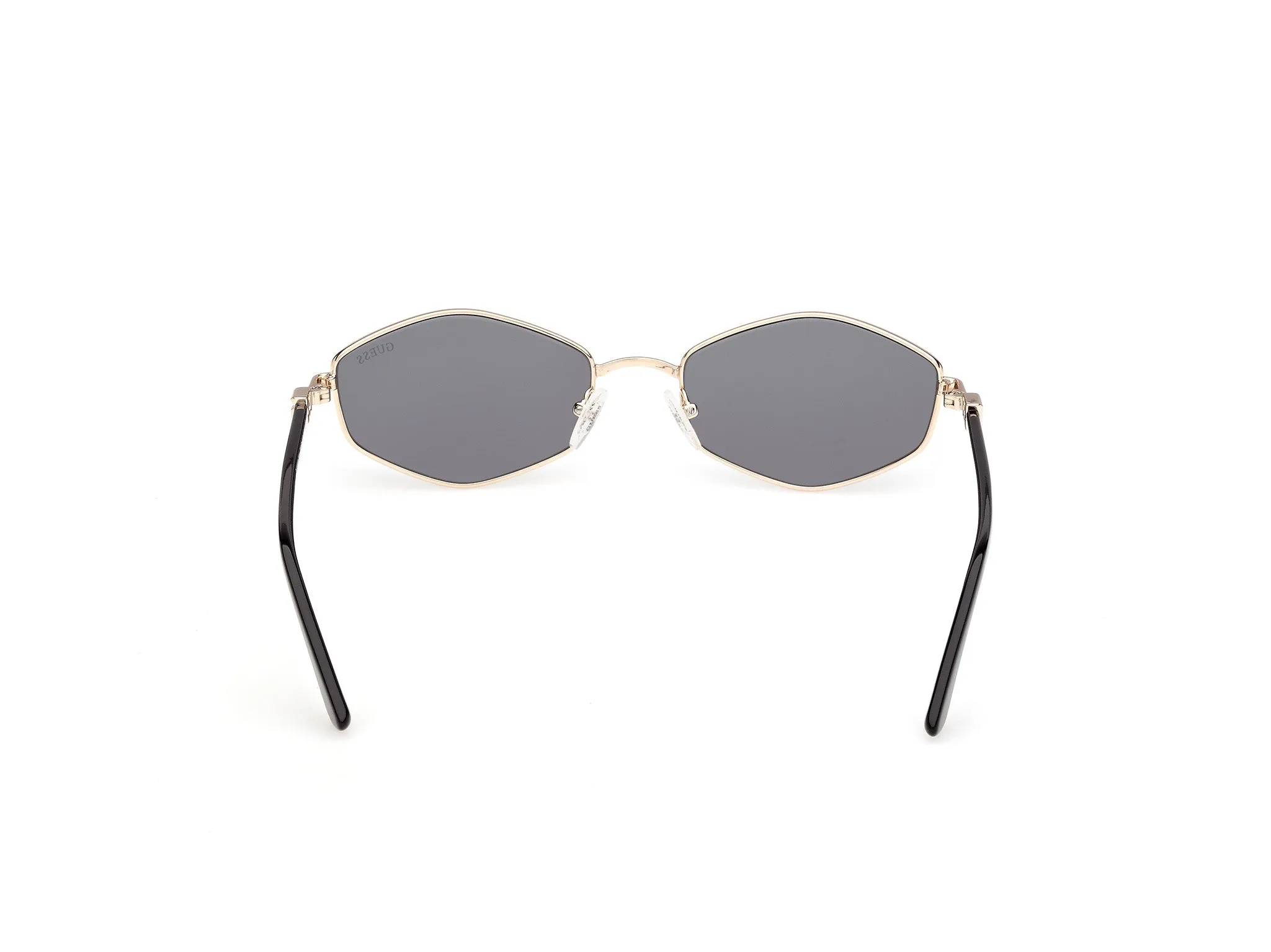 Guess GU00289 32A Occhiali da sole Metallo Oro Fumo Geometrica Normale - immagine 4