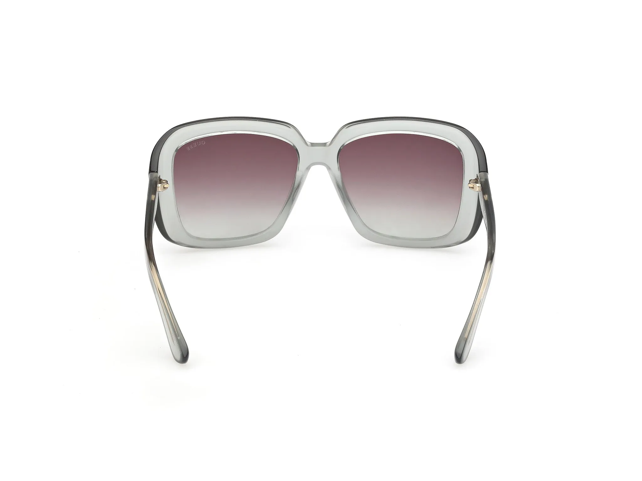 Guess GU00288 93T Occhiali da sole Iniettato Verde Bordeaux Squadrata Normale - immagine 4