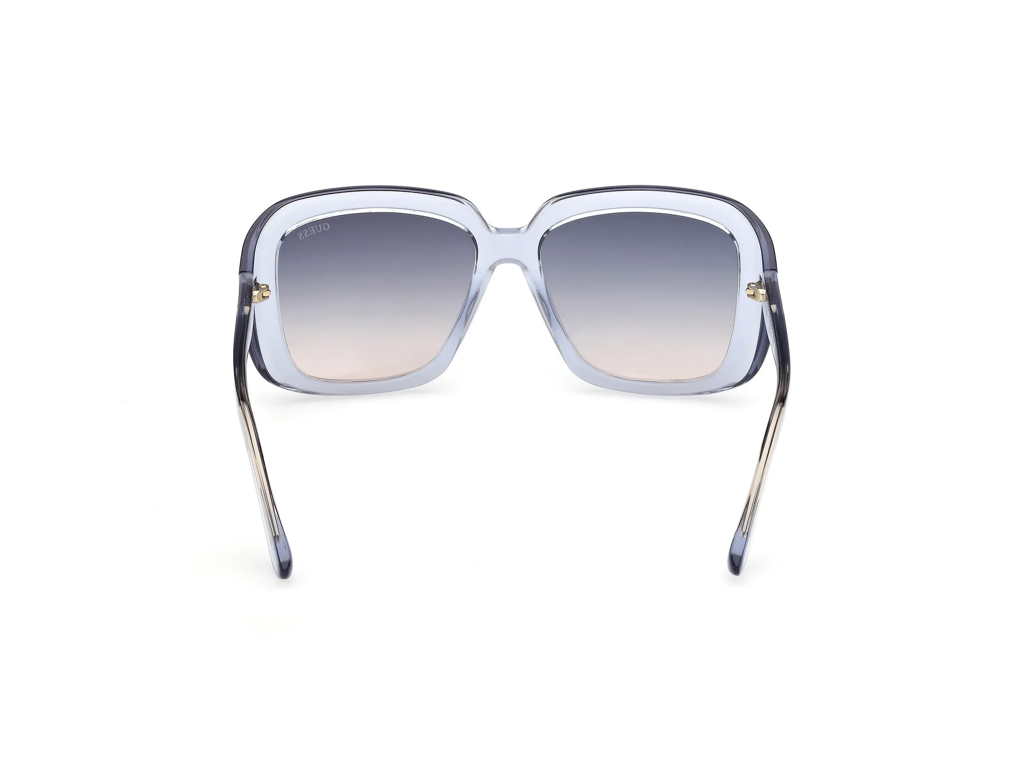 Guess GU00288 90W Occhiali da sole Iniettato Blu Blu Squadrata Normale - immagine 4