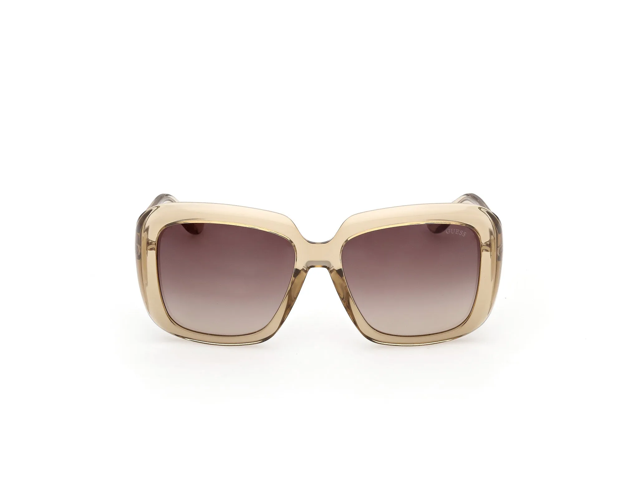 Guess GU00288 59F Occhiali da sole Iniettato Beige Marrone Squadrata Normale - immagine 2