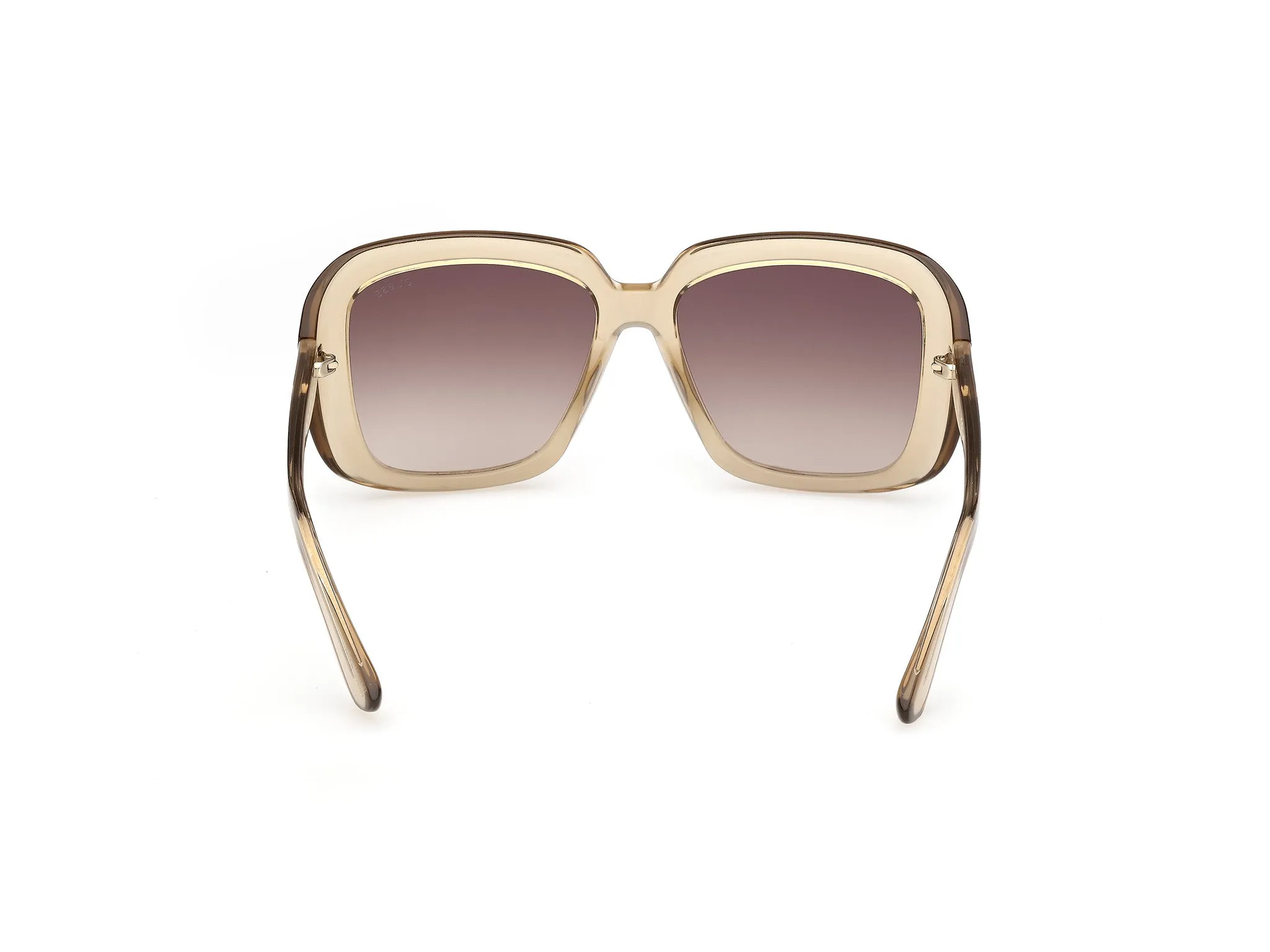 Guess GU00288 59F Occhiali da sole Iniettato Beige Marrone Squadrata Normale - immagine 4