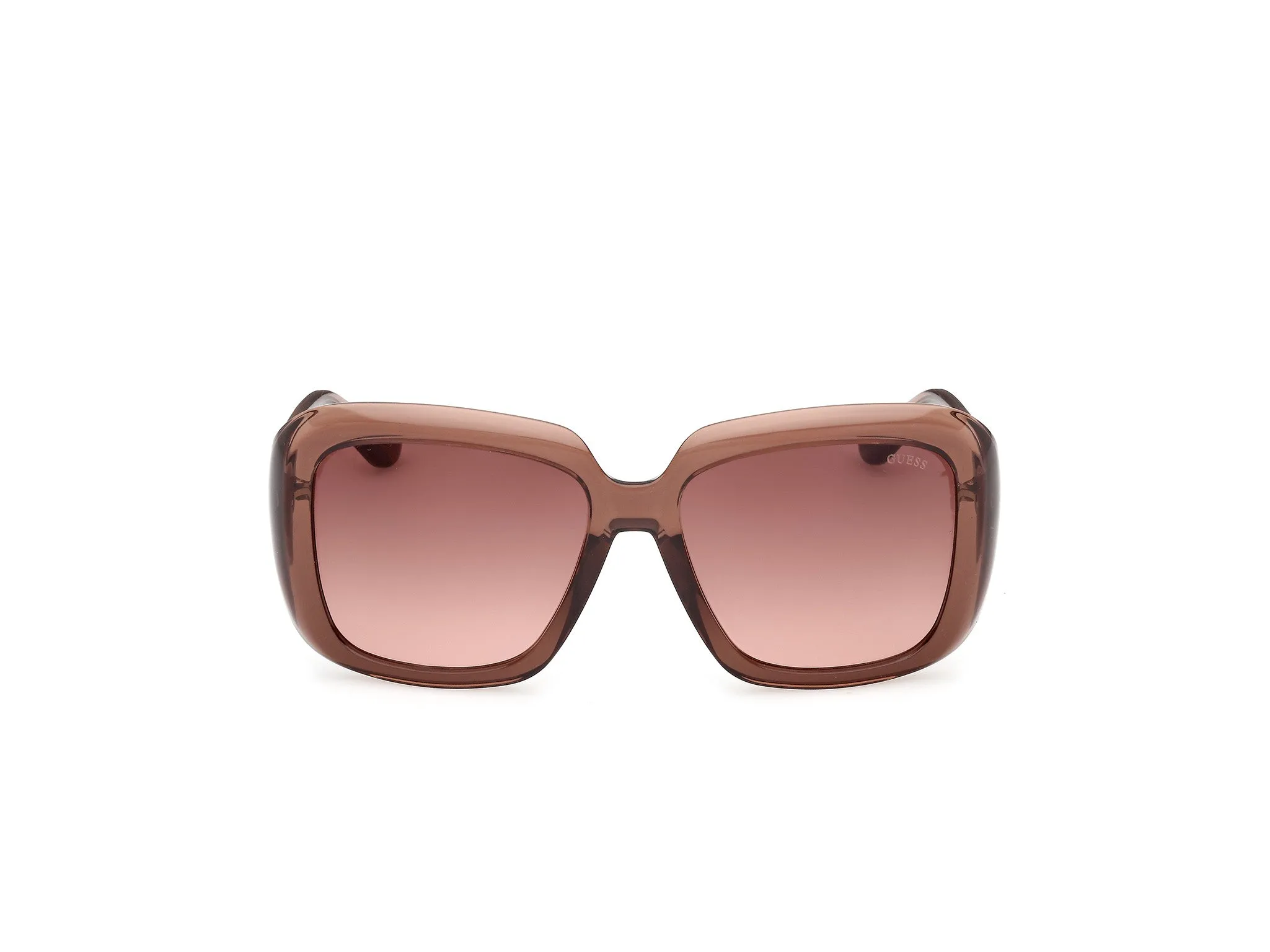 Guess GU00288 48F Occhiali da sole Iniettato Marrone Marrone Squadrata Normale - immagine 2